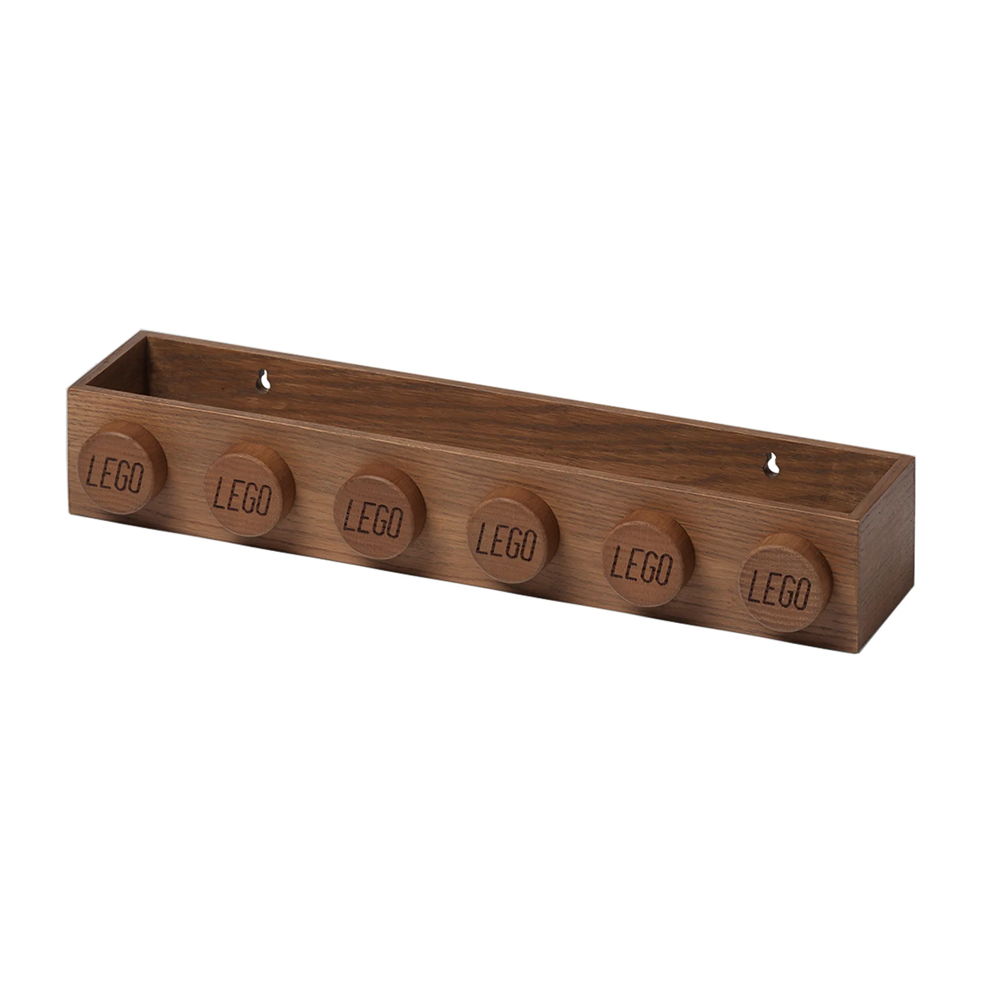 레고 우든 북 선반, Dark stained oak Lego | 레고