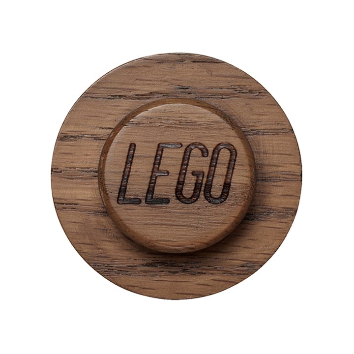 레고 우든 벽 행거 세트 - Dark stained oak - Lego | 레고