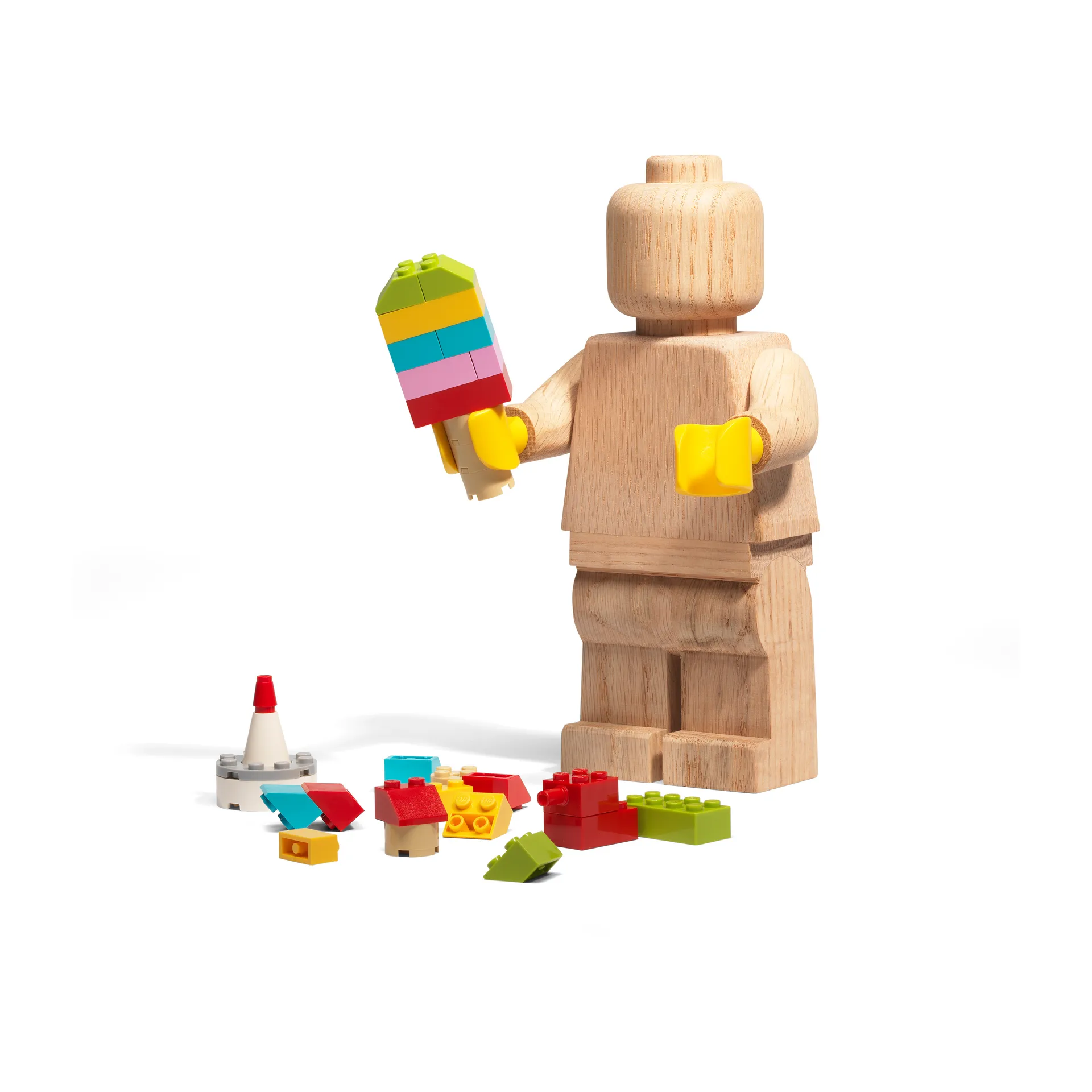 레고 미니 우든 피규어, Soaped oak Lego | 레고