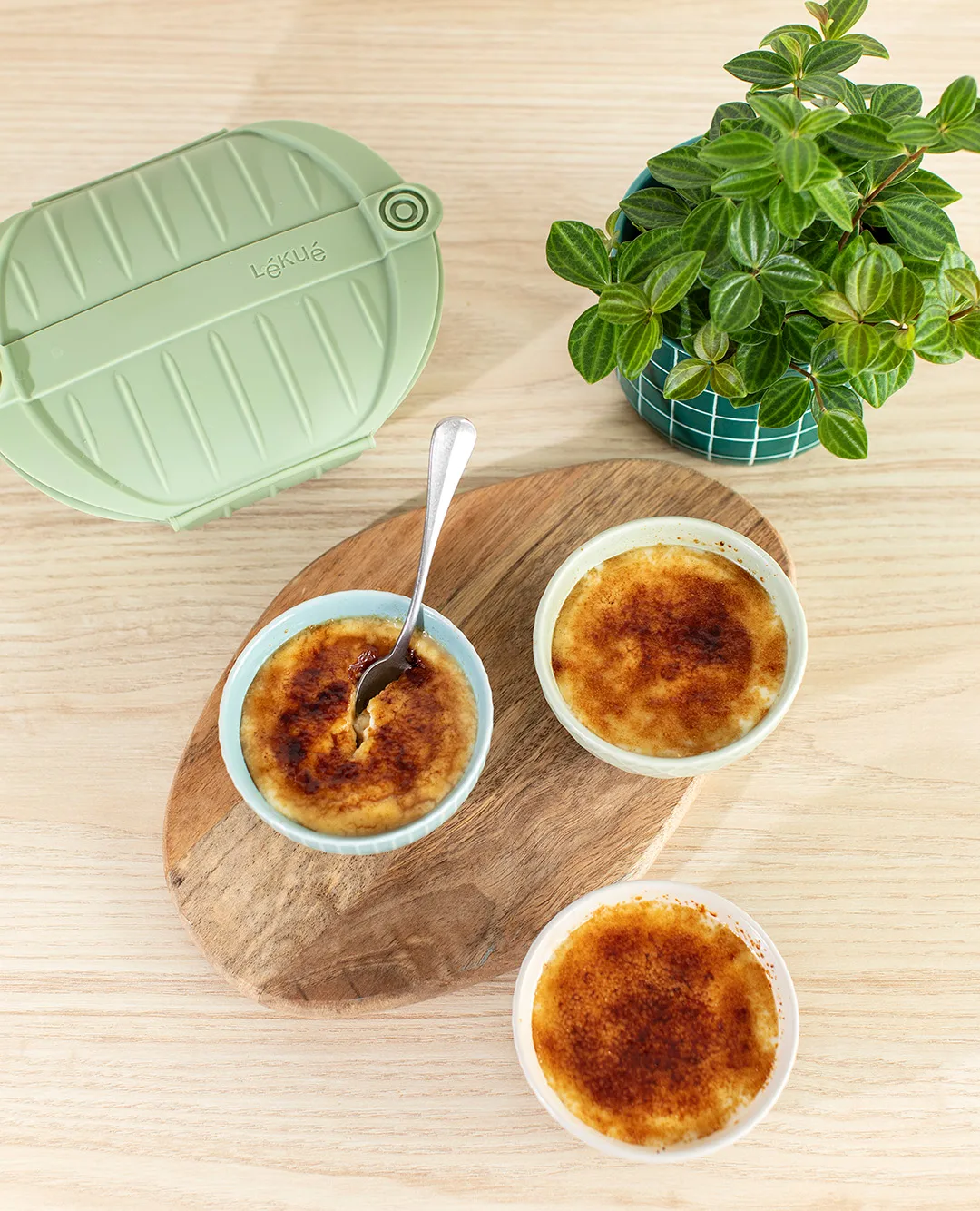 Lékué 스티머, Green, large, 2-pack Lékué