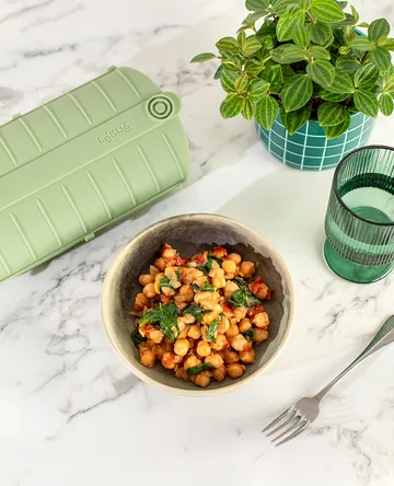 Lékué 스티머 - Green, with tray, 2-pack - Lékué