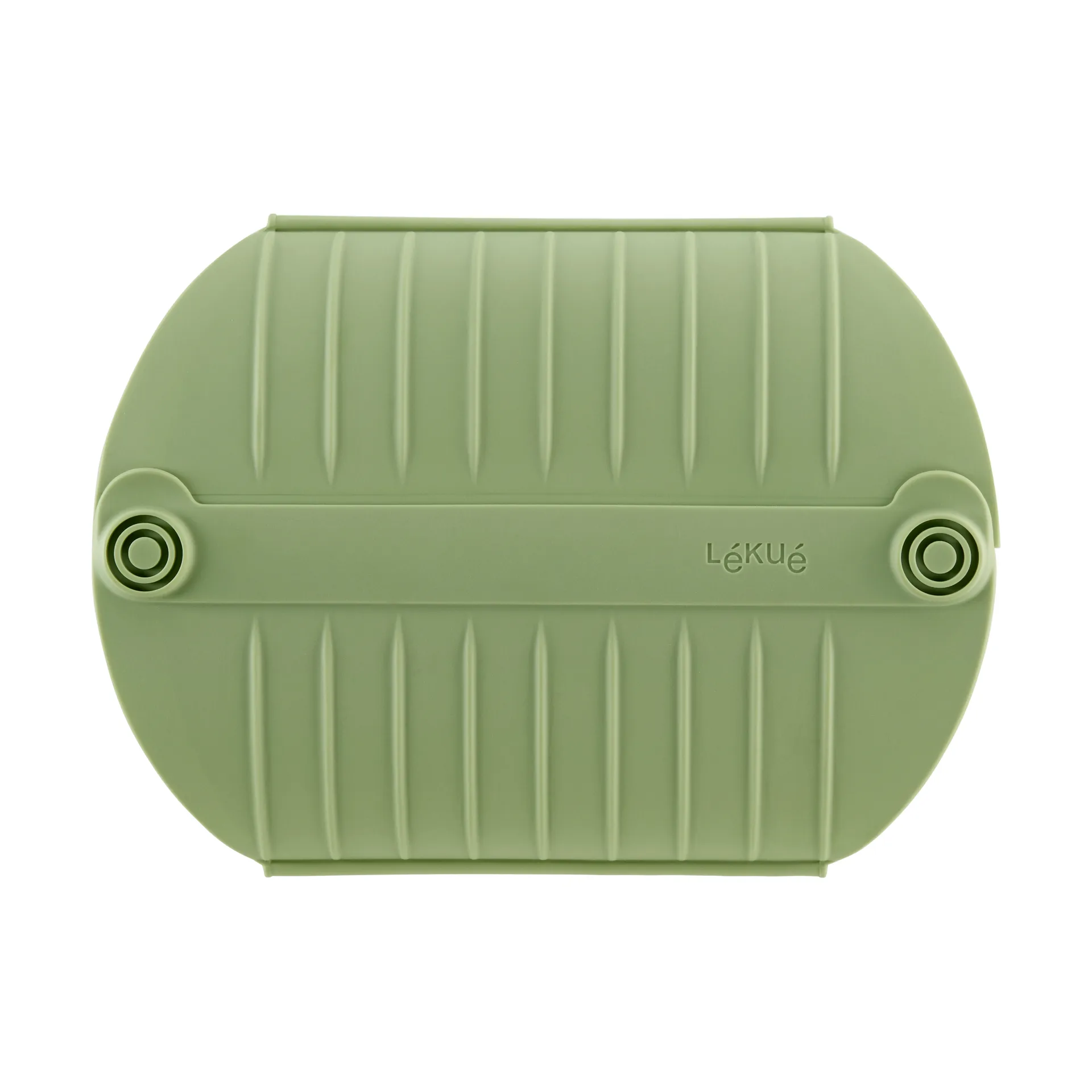 Lékué 스티머, Green, with tray, 4-pack Lékué