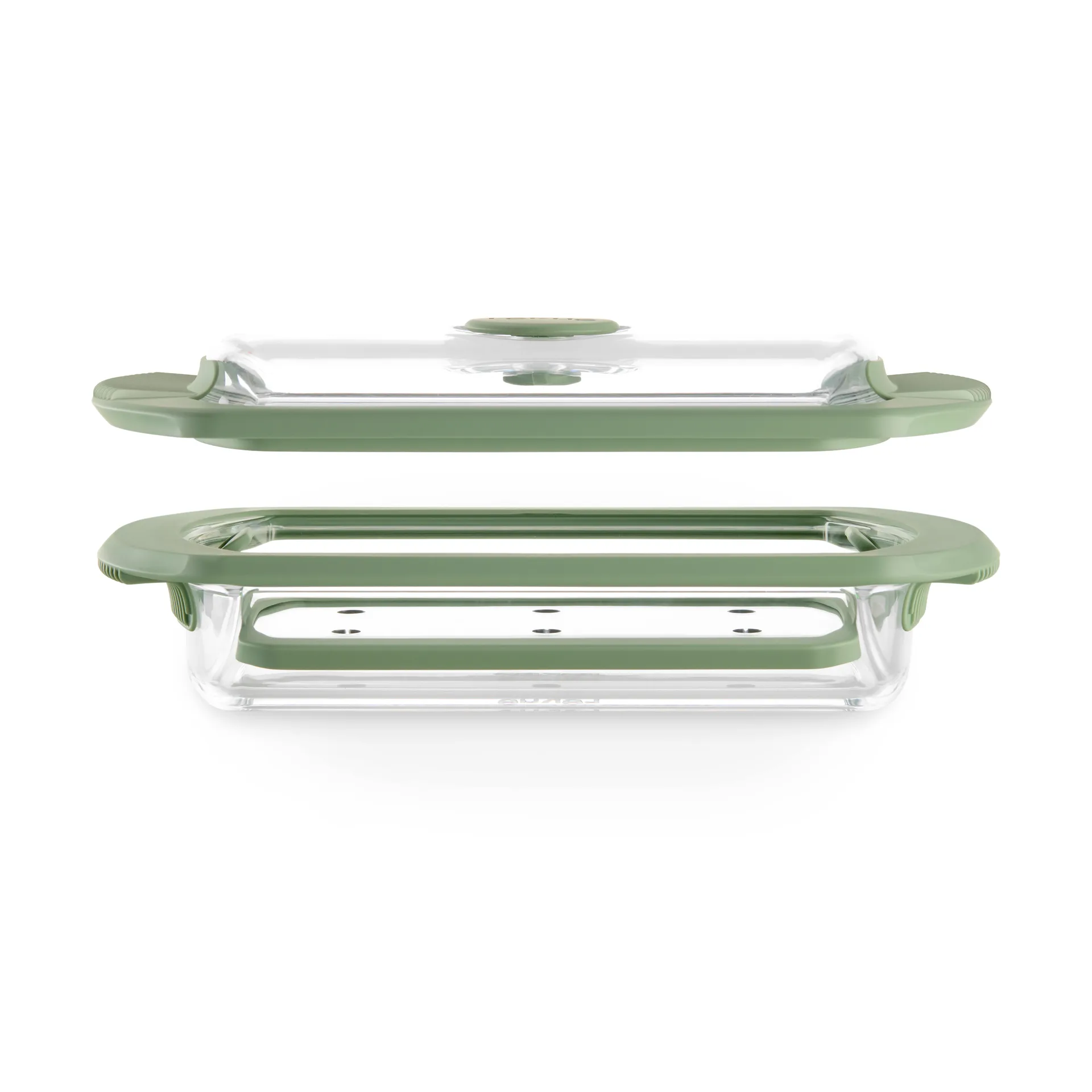 Lékué 스티머, Transparent, glass, 2-pack Lékué