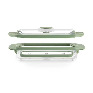 Lékué 스티머 - Transparent, glass, 2-pack - Lékué