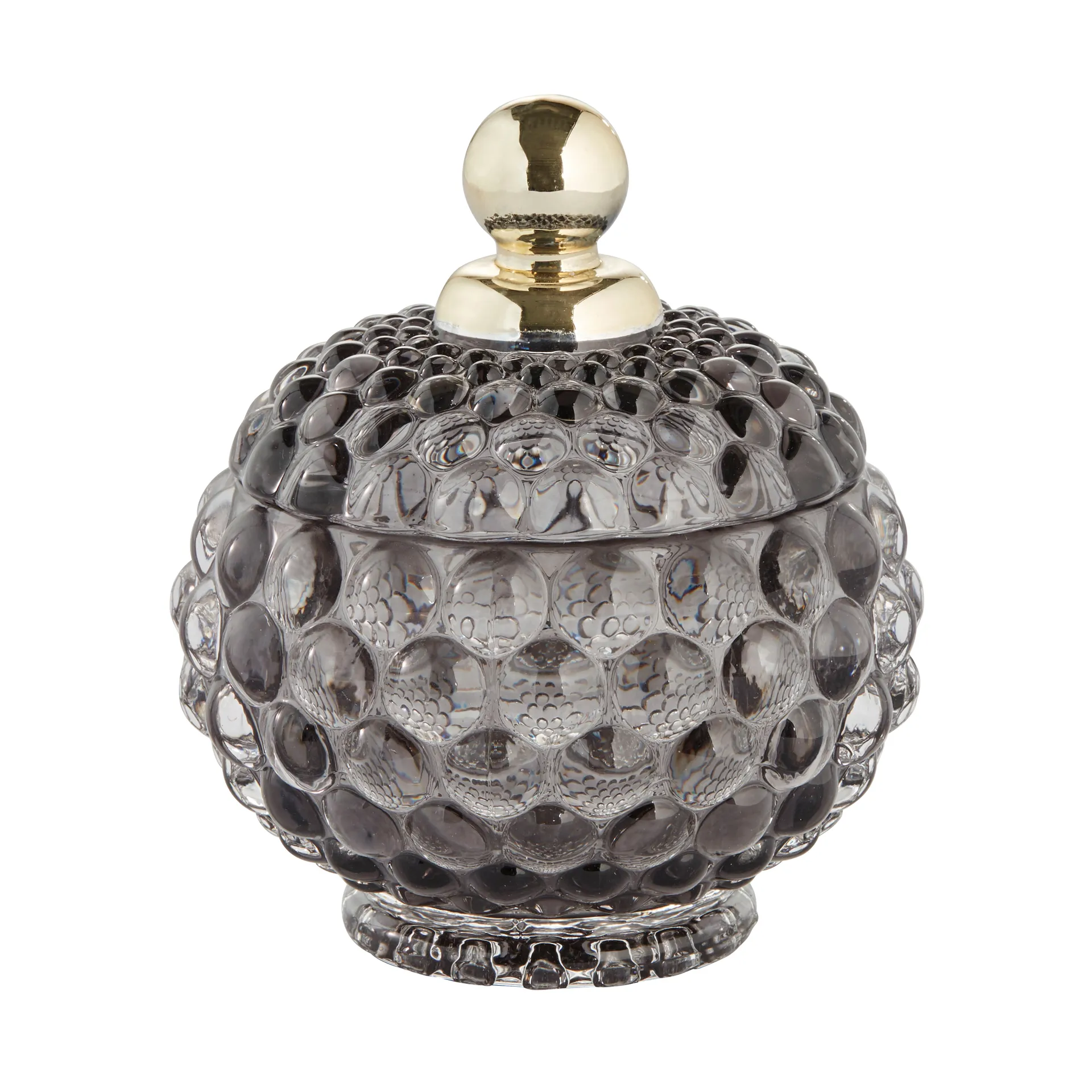 미야 보관병 & 덮개 Ø10 cm, Dark grey Lene Bjerre | 르네 비에르