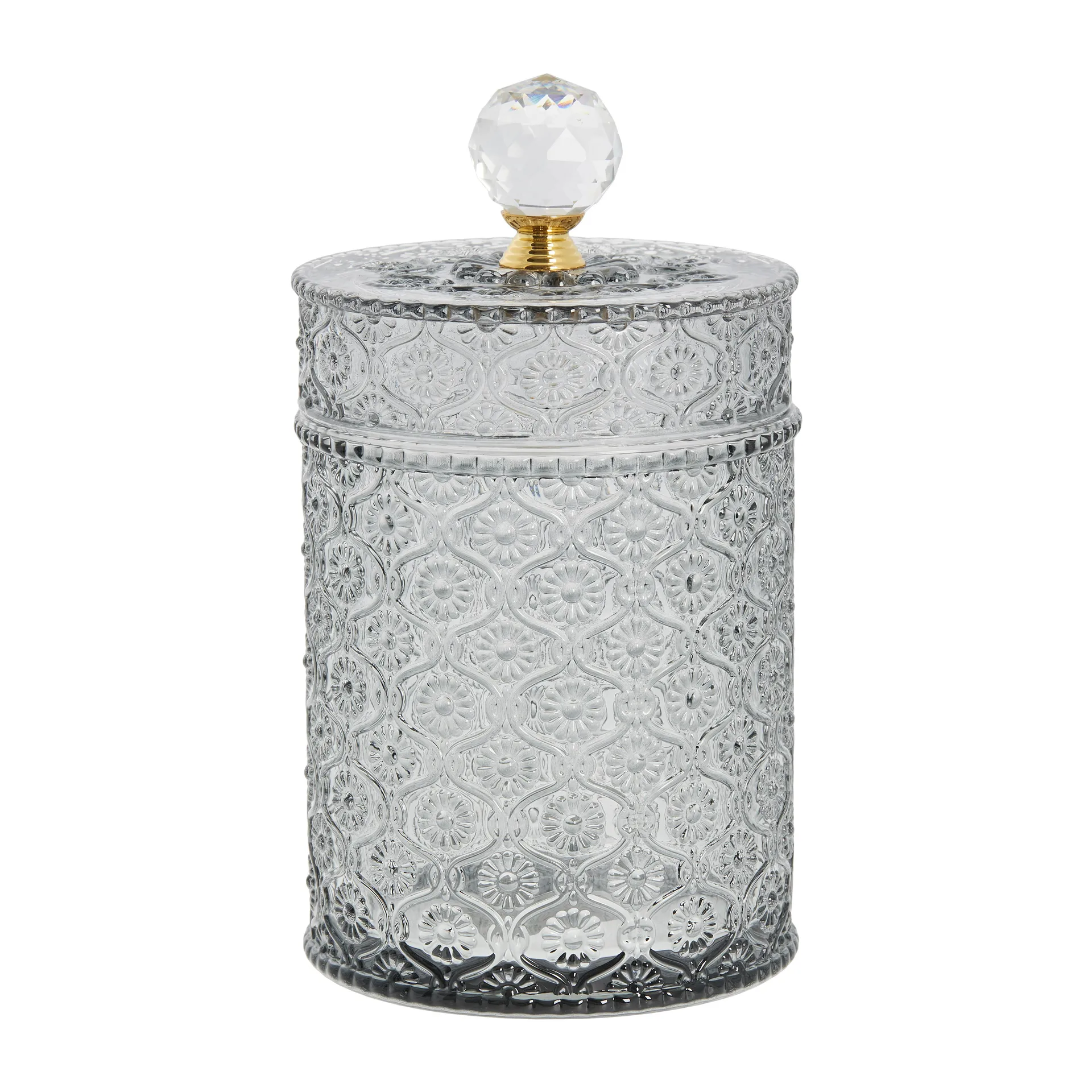 미옐 수납병 & 덮개 Ø10 cm, Grey Lene Bjerre | 르네 비에르