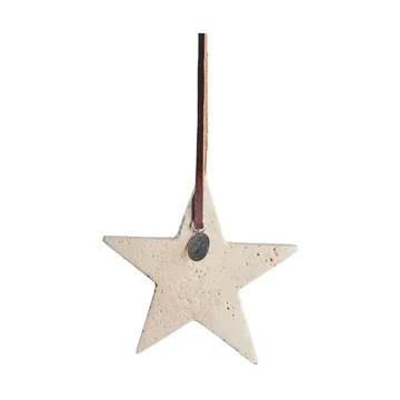 엘리나 크리스마스 장식 별 10 cm - 린넨 - Lene Bjerre | 르네 비에르