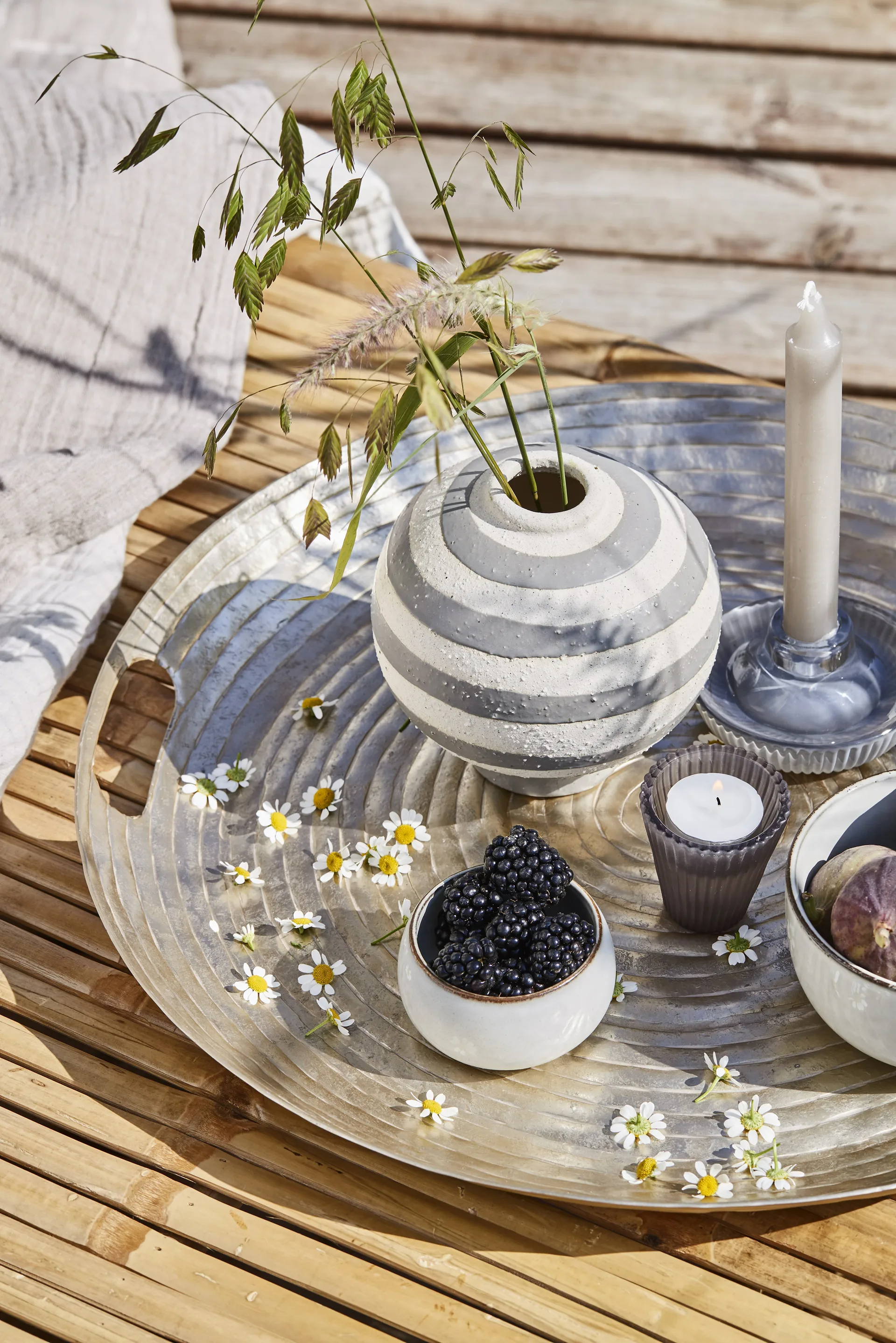 아닐라 화병 11 cm, Grey Lene Bjerre | 르네 비에르