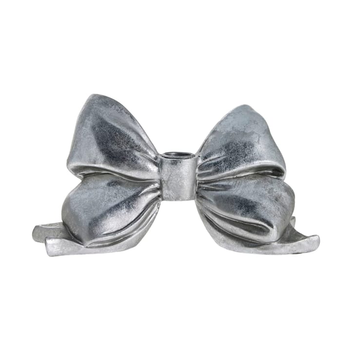 세라피나 리본 캔들스틱 12.7 cm - Antique silver - Lene Bjerre | 르네 비에르