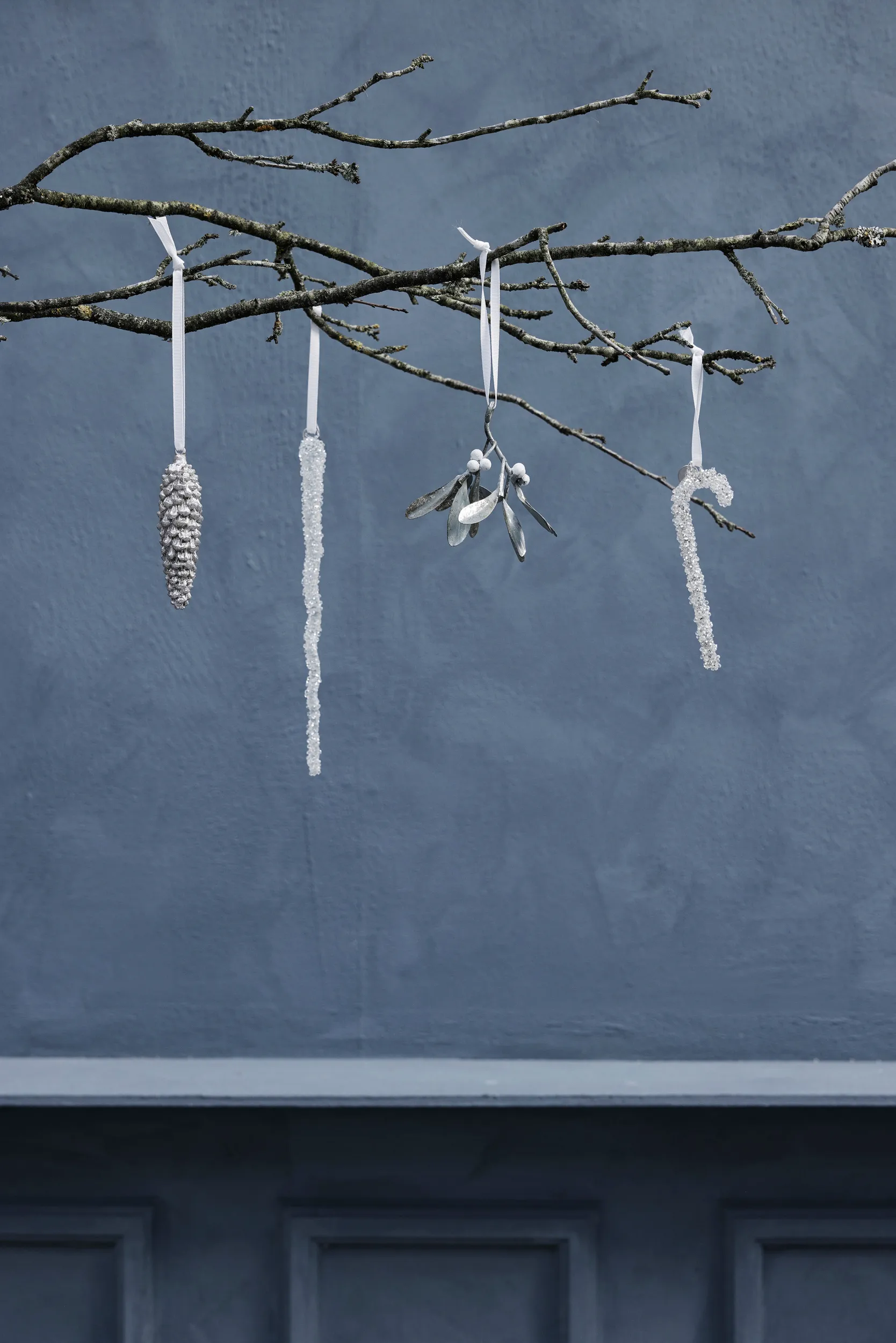 '크리스텔레 크리스마스 장식 13.5 cm', 화이트 Lene Bjerre | 르네 비에르