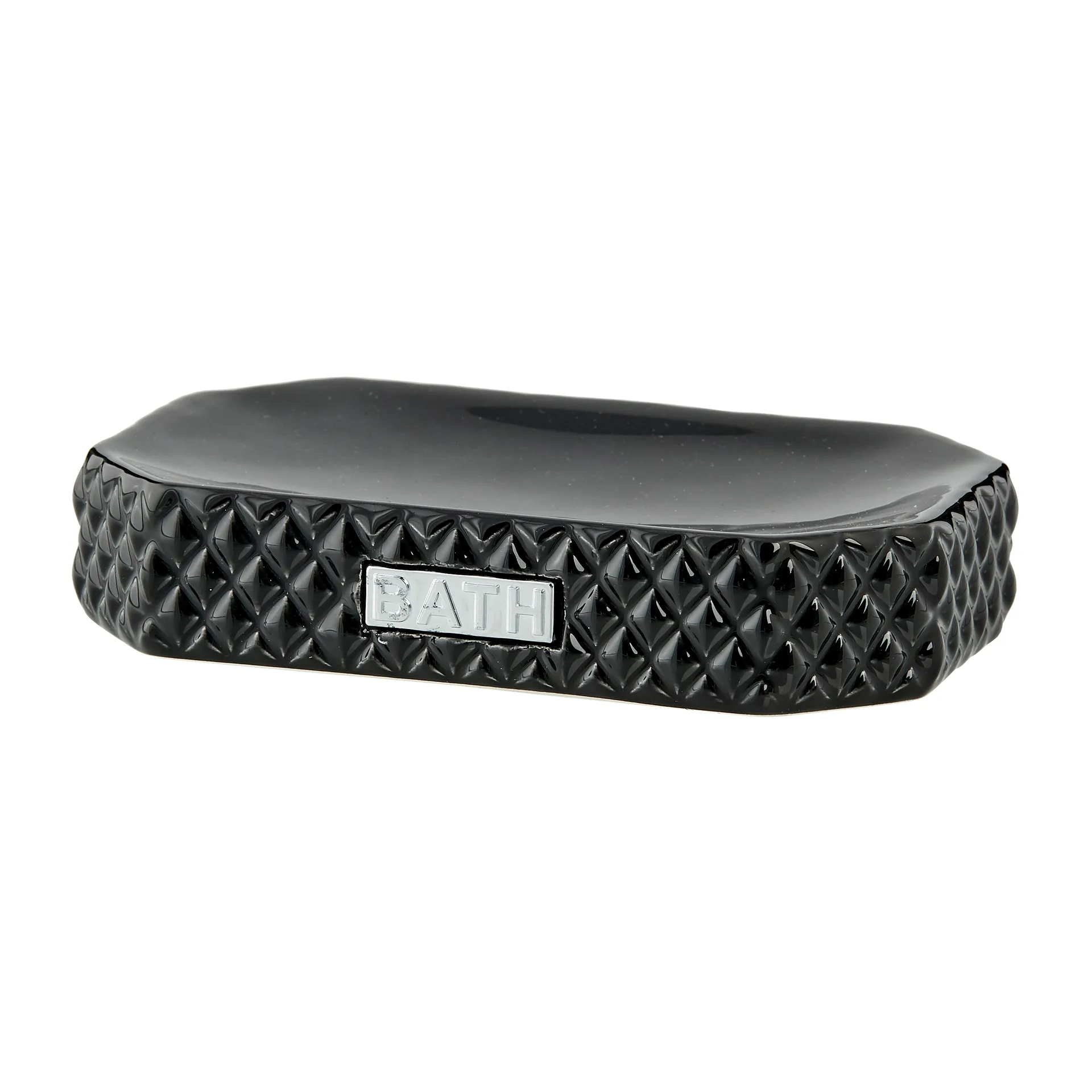 매리온 비누 받침대 13.5x9 cm, Black-silver Lene Bjerre | 르네 비에르