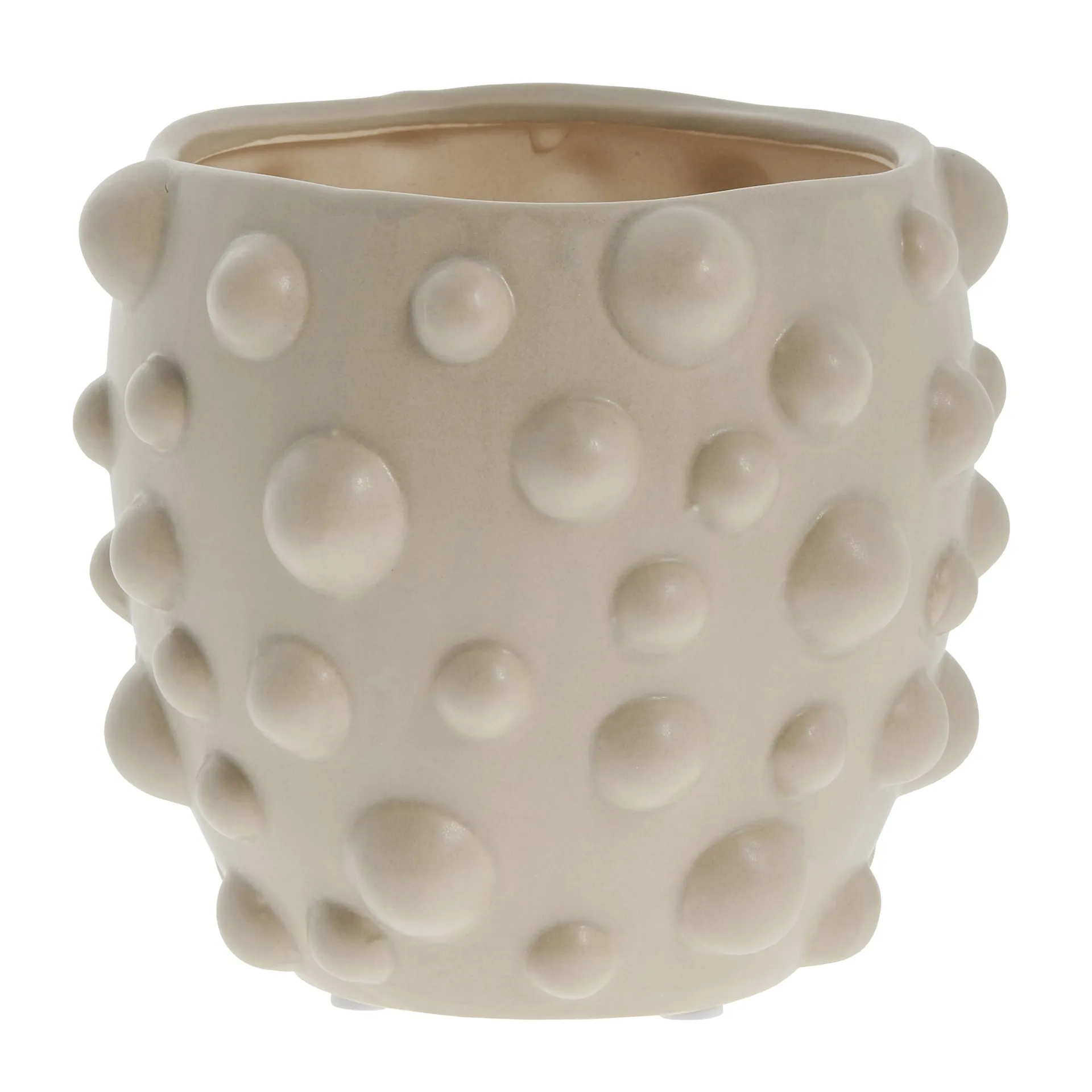 도엘 화분 Ø14.5 cm, Linen Lene Bjerre | 르네 비에르