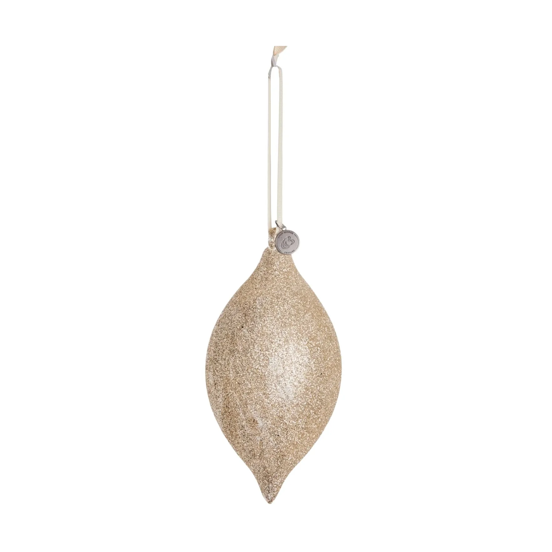 글리테리아 장식 크리스마스 장식 17 cm, 라이트 골드 (Light Gold) Lene Bjerre | 르네 비에르