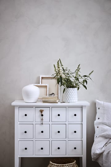 닷지 화분 Ø18 cm - White - Lene Bjerre | 르네 비에르