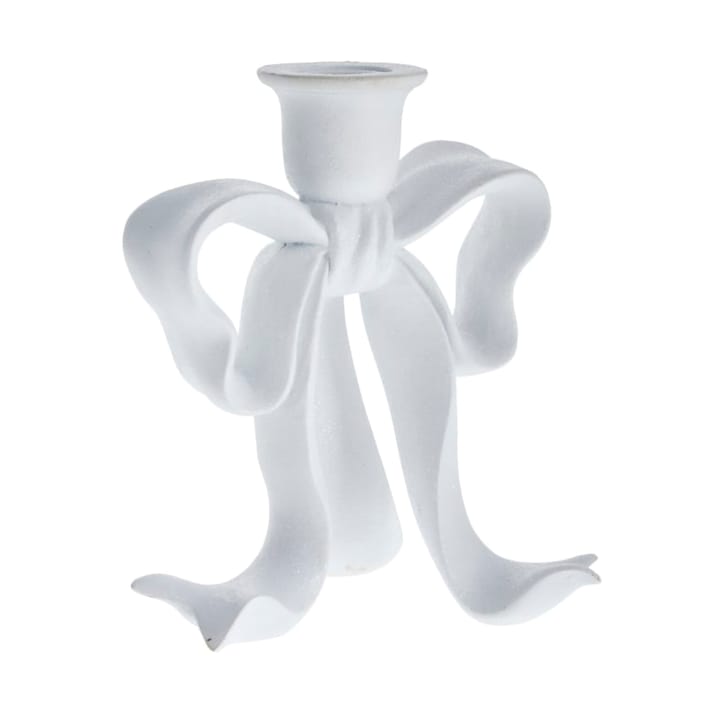 세라피나 리본 캔들 홀더 19.7 cm - White - Lene Bjerre | 르네 비에르