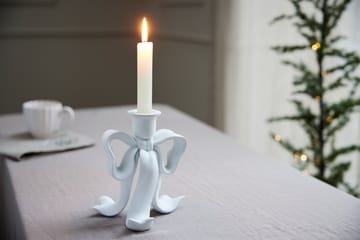 세라피나 리본 캔들 홀더 19.7 cm - White - Lene Bjerre | 르네 비에르