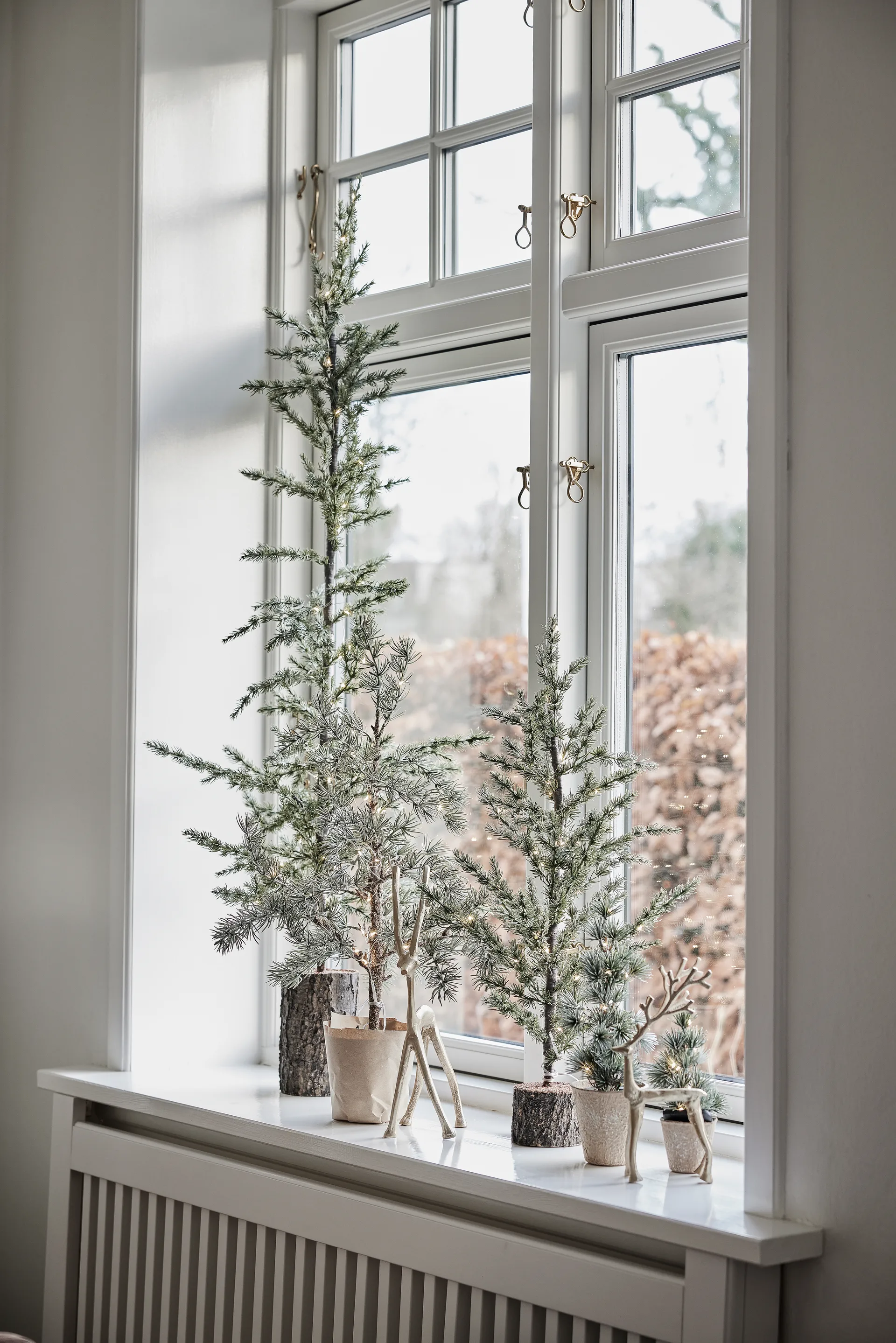 마렐리 장식 화이트 23 cm, Light gold Lene Bjerre | 르네 비에르