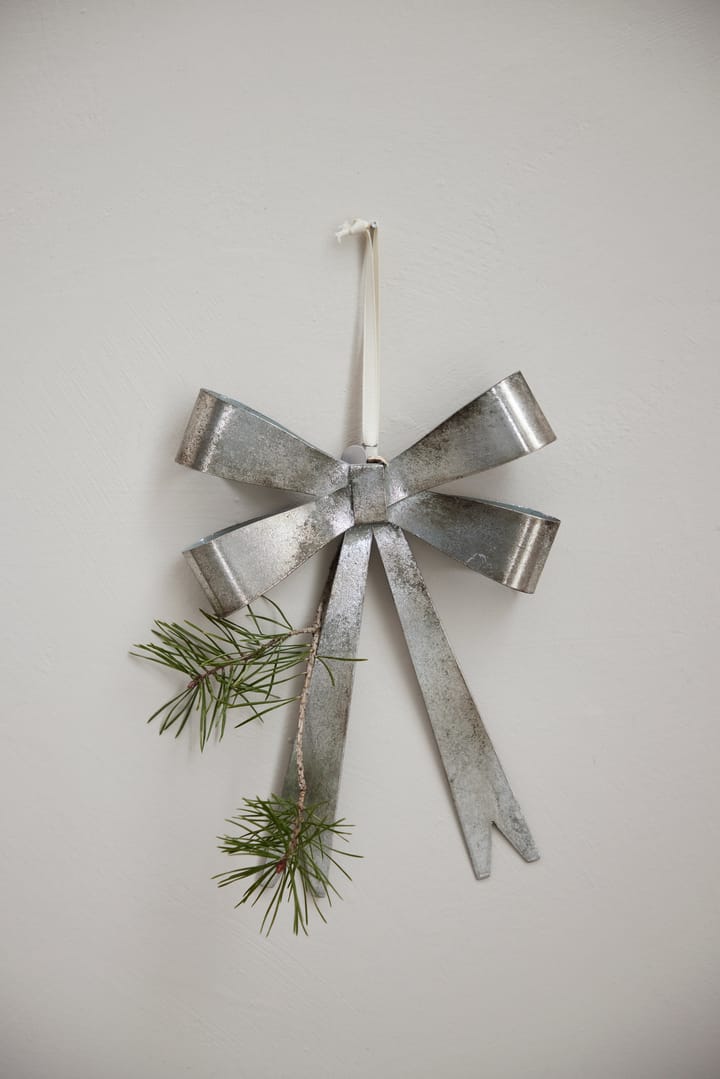 미시아 리본 장식 펜던트 25 cm, Silver Lene Bjerre | 르네 비에르