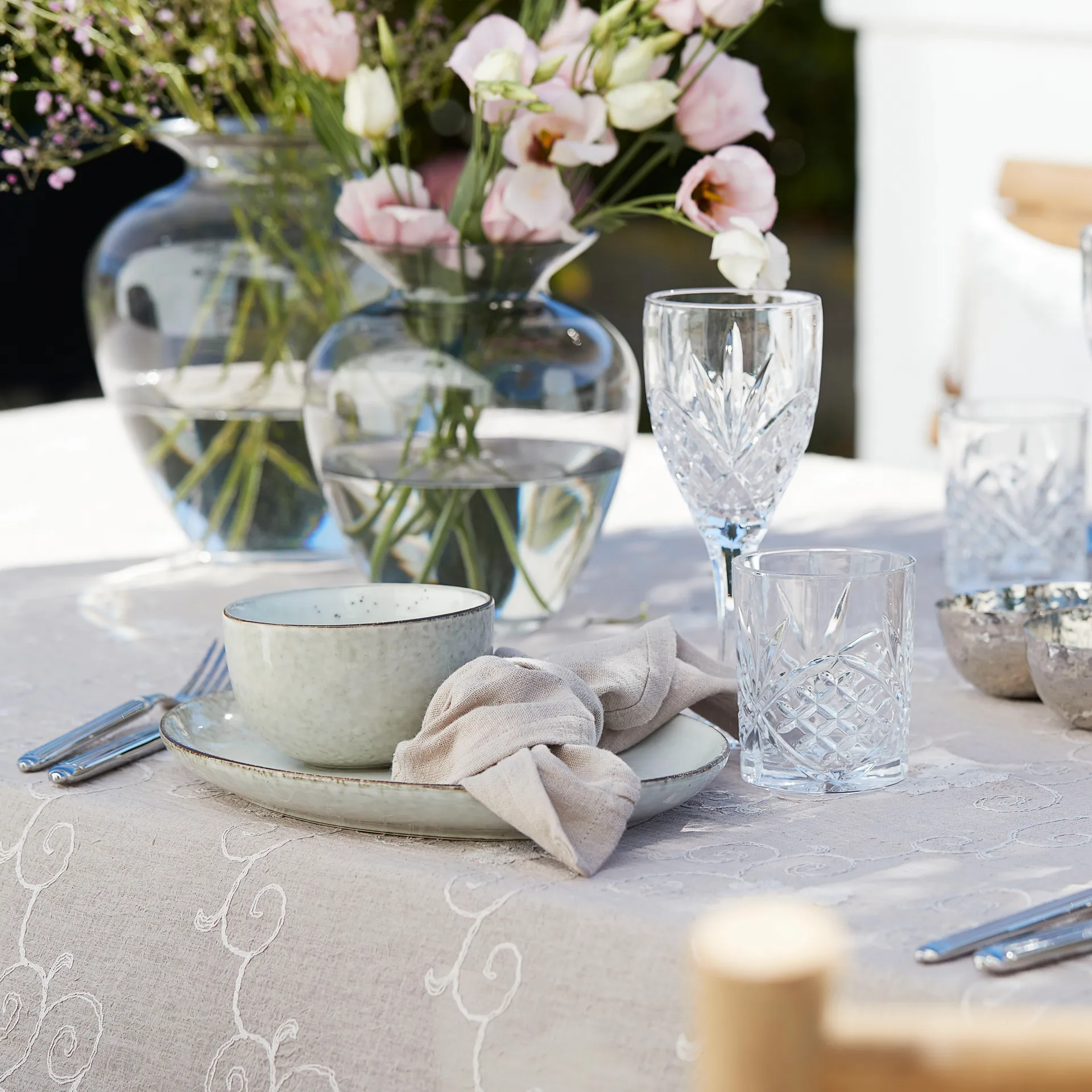 밀리아 화병 30 cm, Light grey Lene Bjerre | 르네 비에르