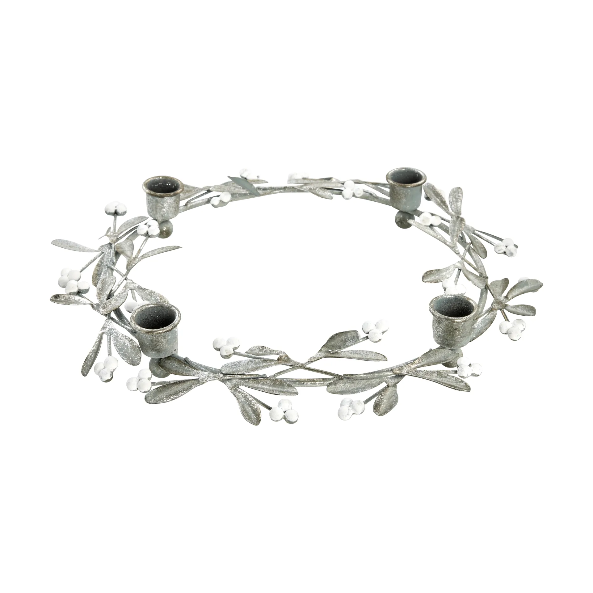 미시아 대림절 캔들 홀더 Ø33 cm, Silver Lene Bjerre | 르네 비에르