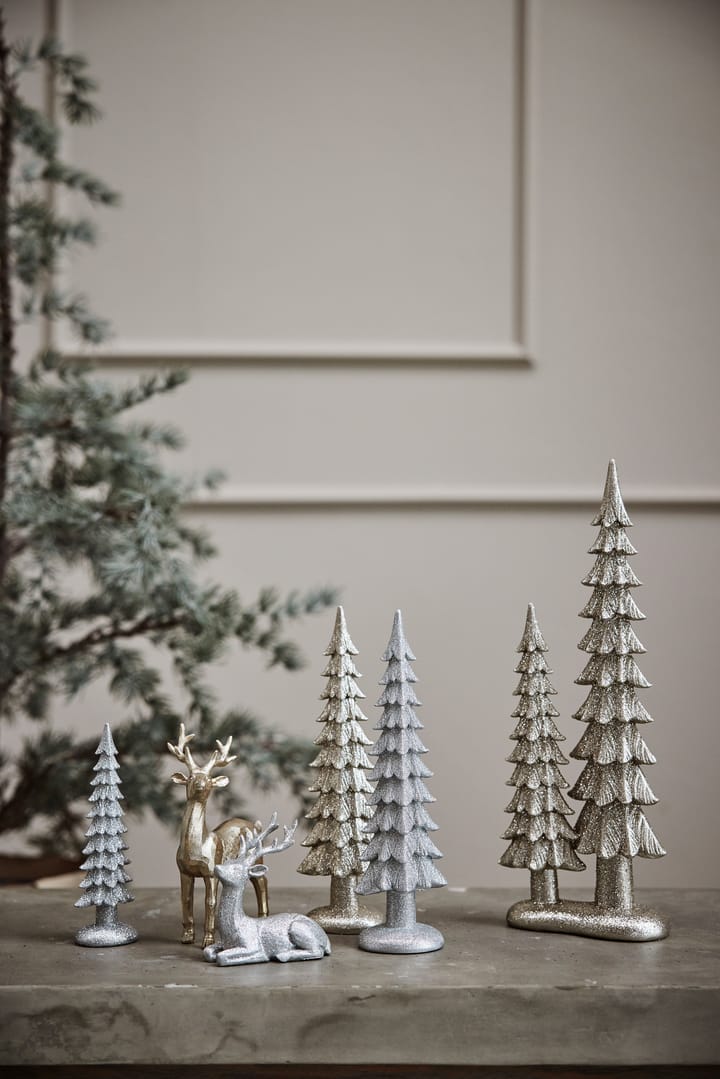 시시아 장식 크리스마스 트리 33 cm, Silver Lene Bjerre | 르네 비에르