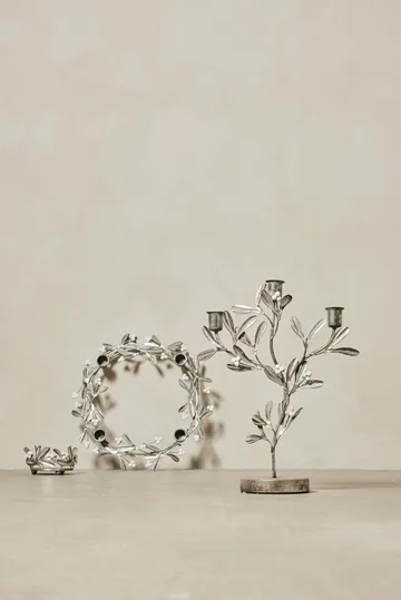 미시아 캔들 스틱 34 cm - Silver - Lene Bjerre | 르네 비에르
