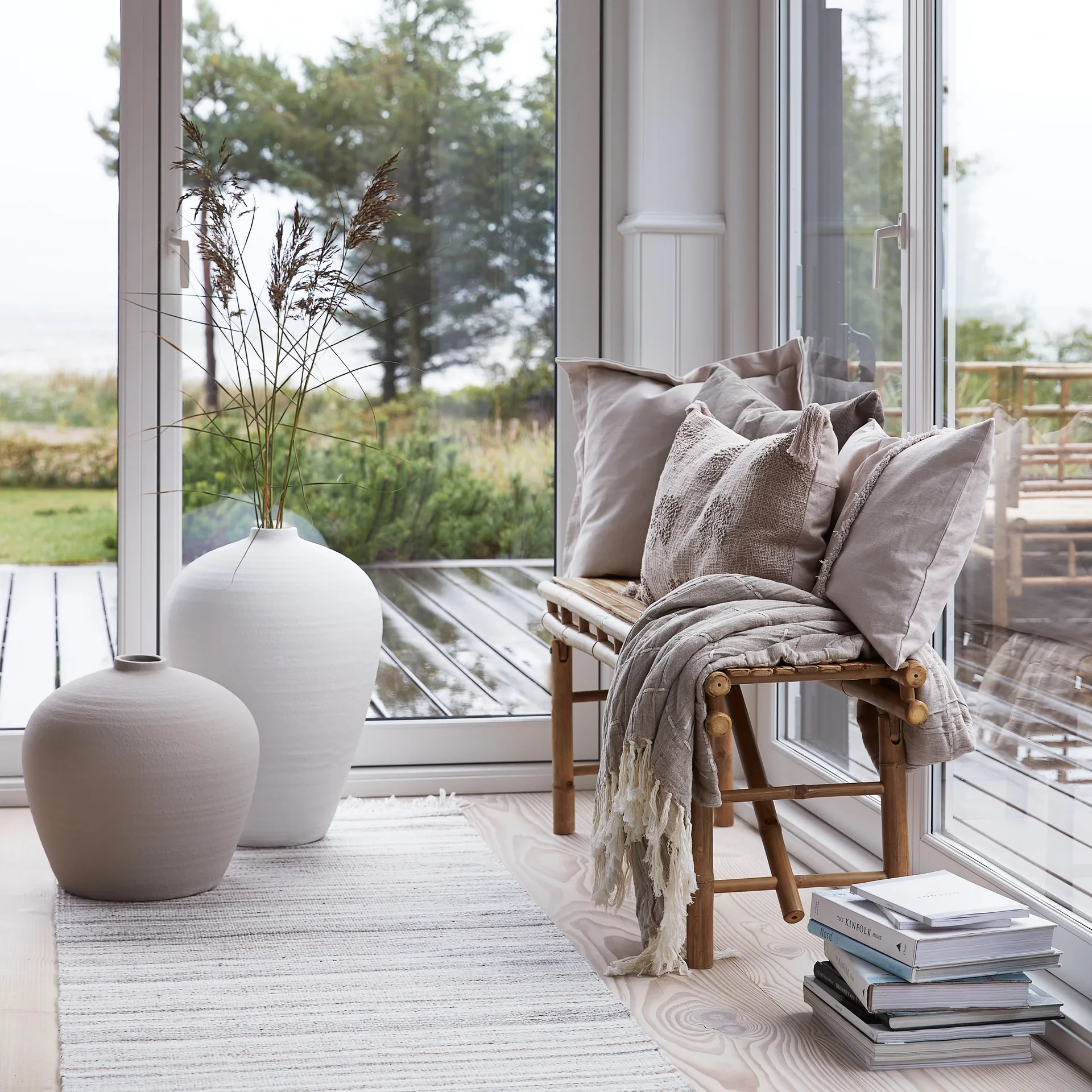 카티아 화병 38 cm, Silver grey Lene Bjerre | 르네 비에르