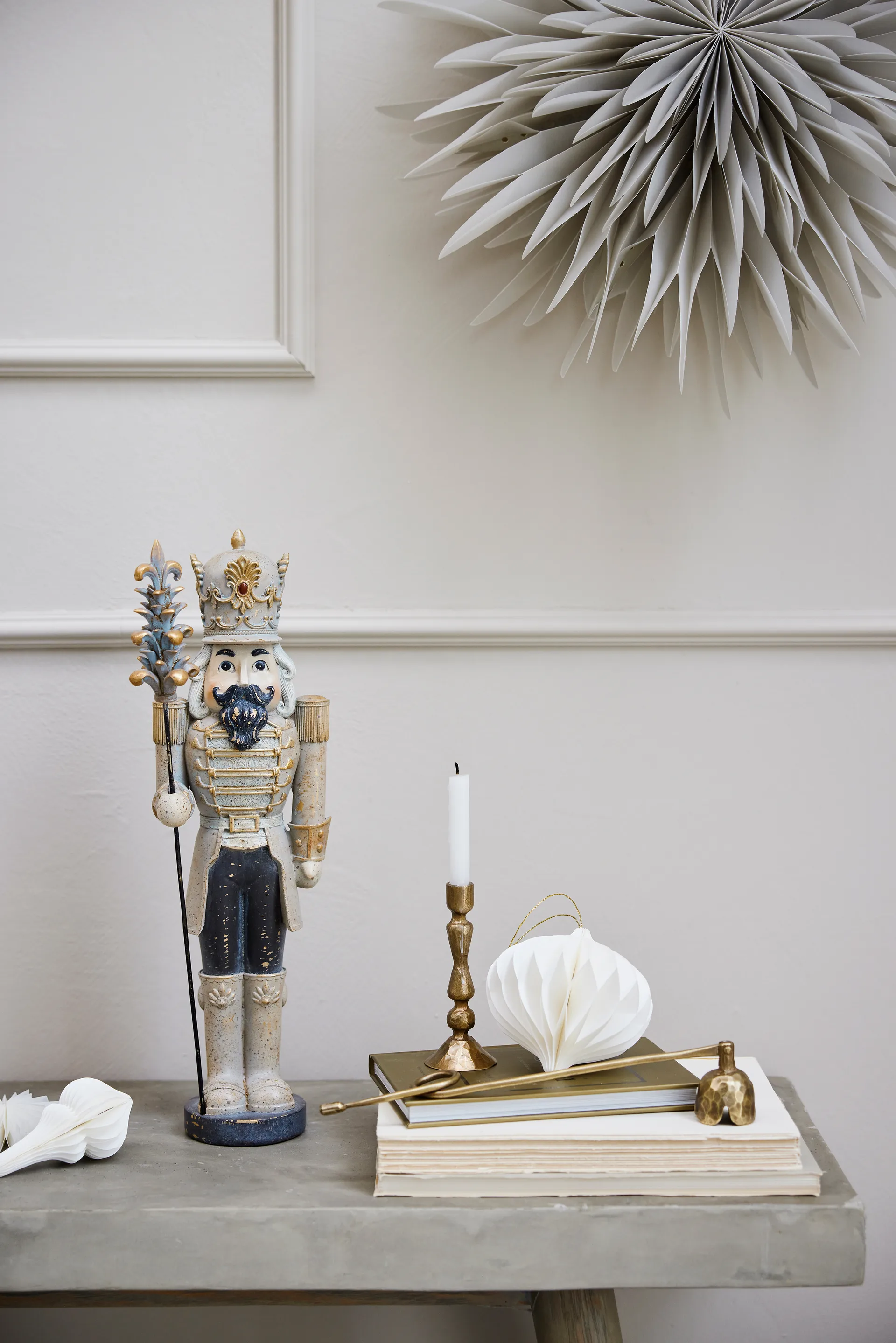 팔리시아 장식 별 Ø40 cm, Light grey Lene Bjerre | 르네 비에르