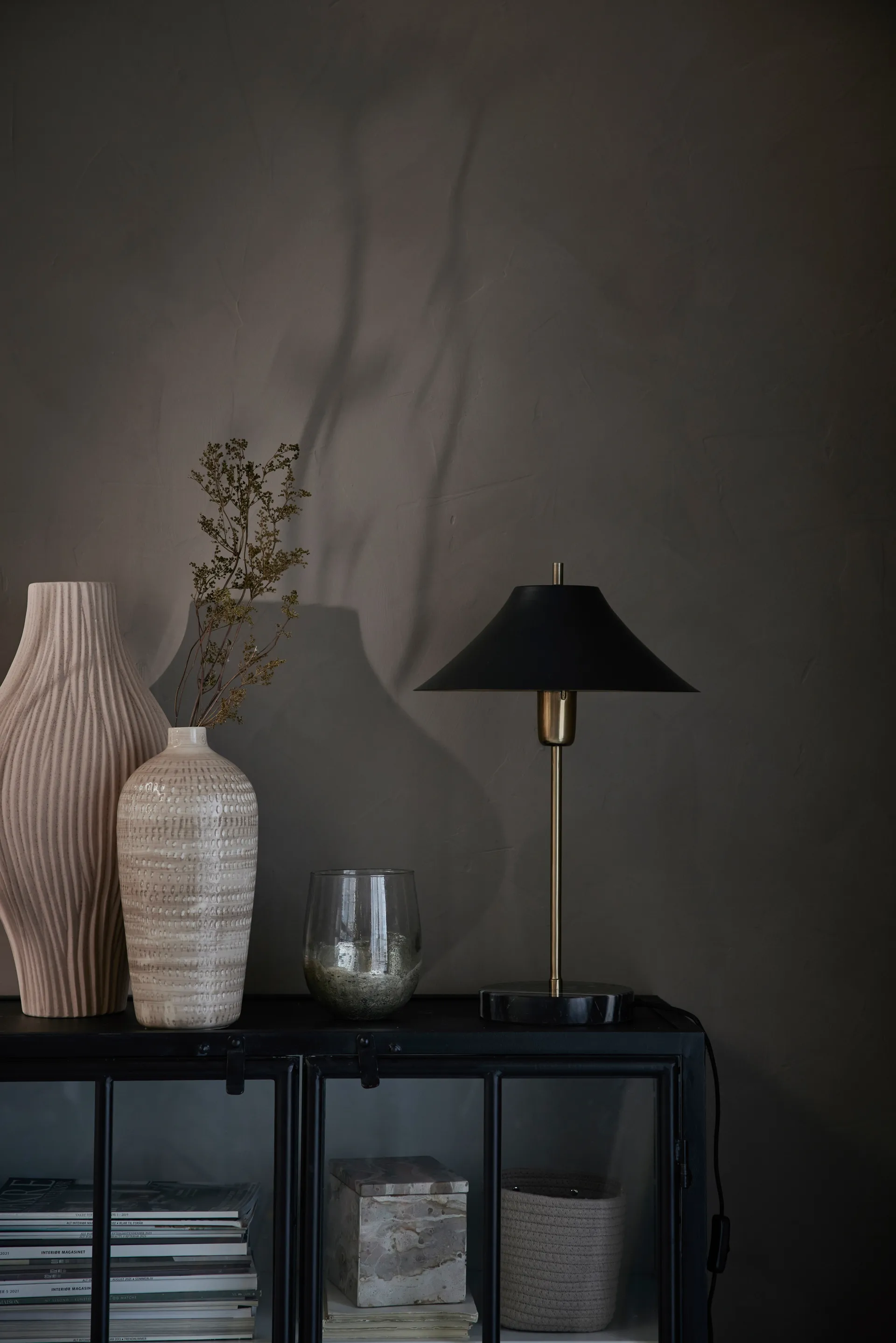 에스미아 데코레이션 화병 50 cm, Powder Lene Bjerre | 르네 비에르