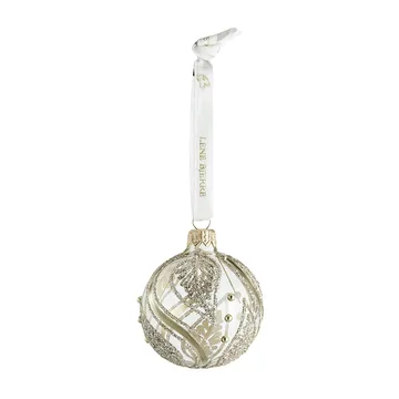 카델리아 크리스마스 바우블 & 리브스 Ø6 cm - Clear-gold - Lene Bjerre | 르네 비에르