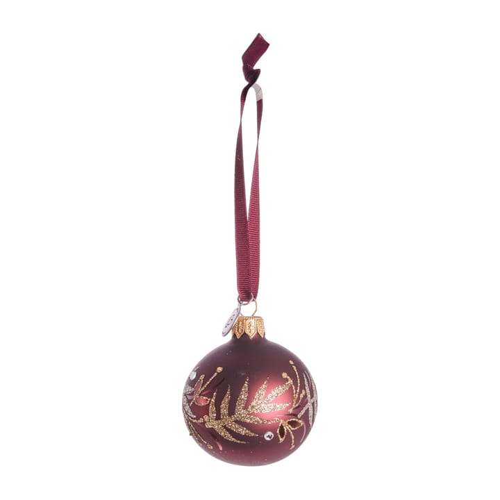 카델리아 바우블 & 잎사귀 Ø6 cm - pomegranate-light gold - Lene Bjerre | 르네 비에르