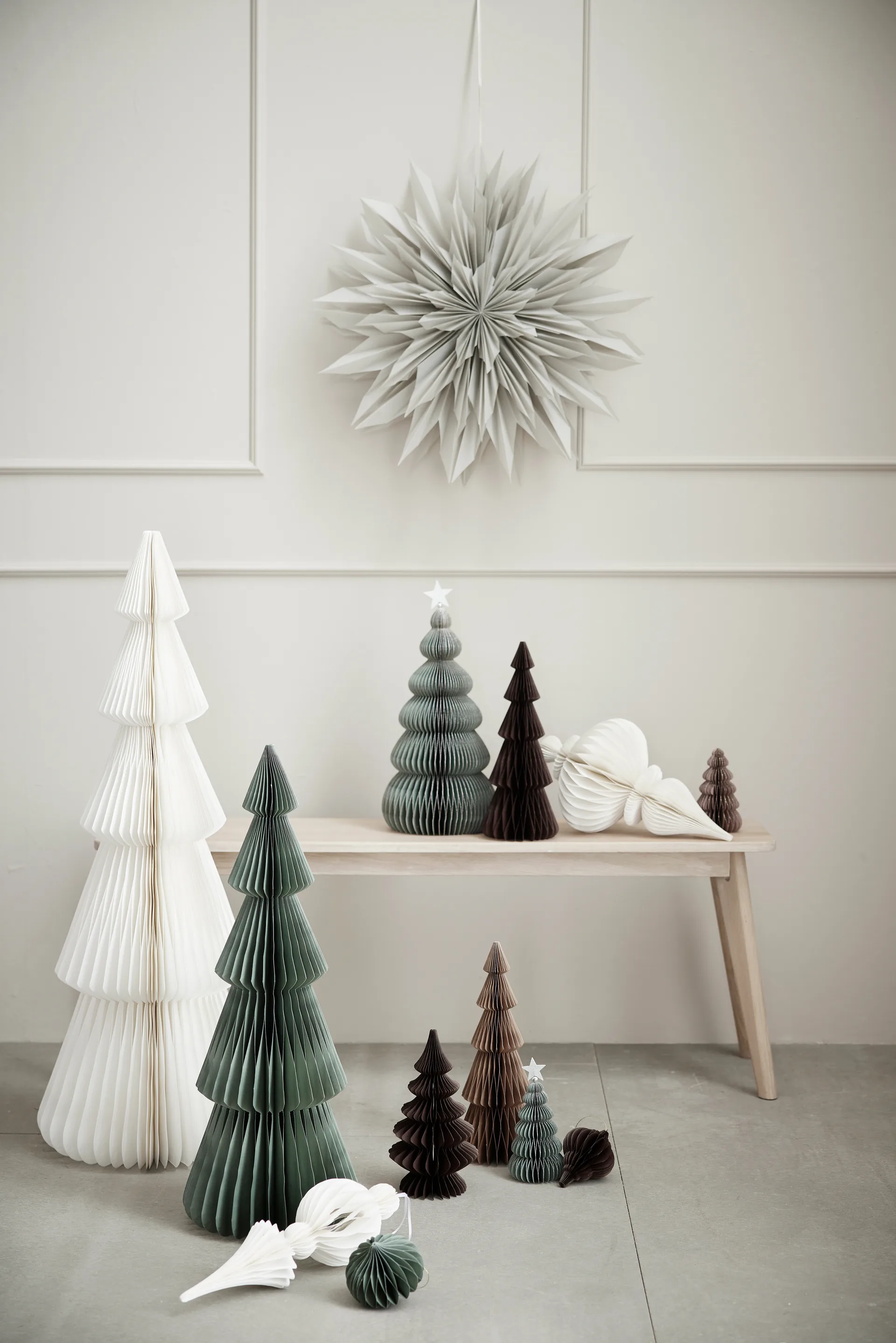 팔리시아 장식 별 Ø60 cm, Light grey Lene Bjerre | 르네 비에르