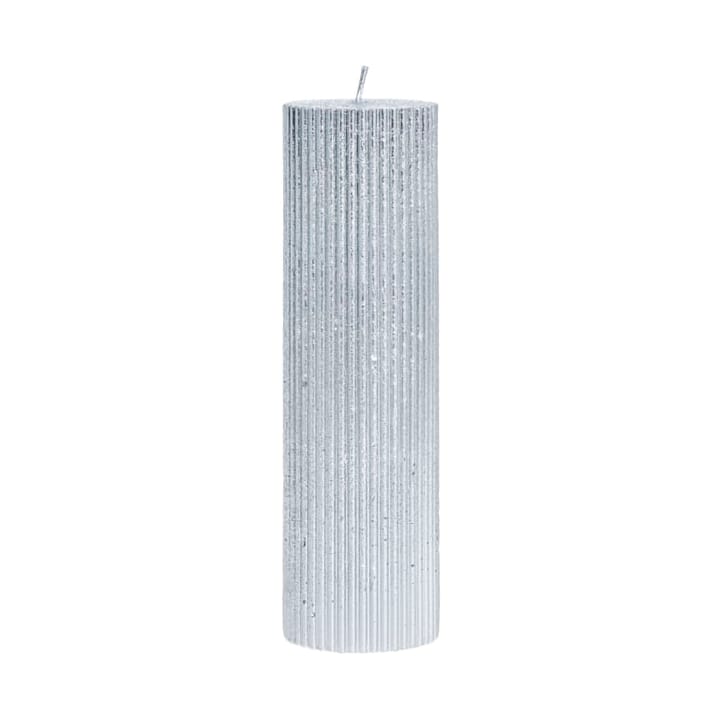 리사 캔들 Ø6x20 cm - Silver - Lene Bjerre | 르네 비에르