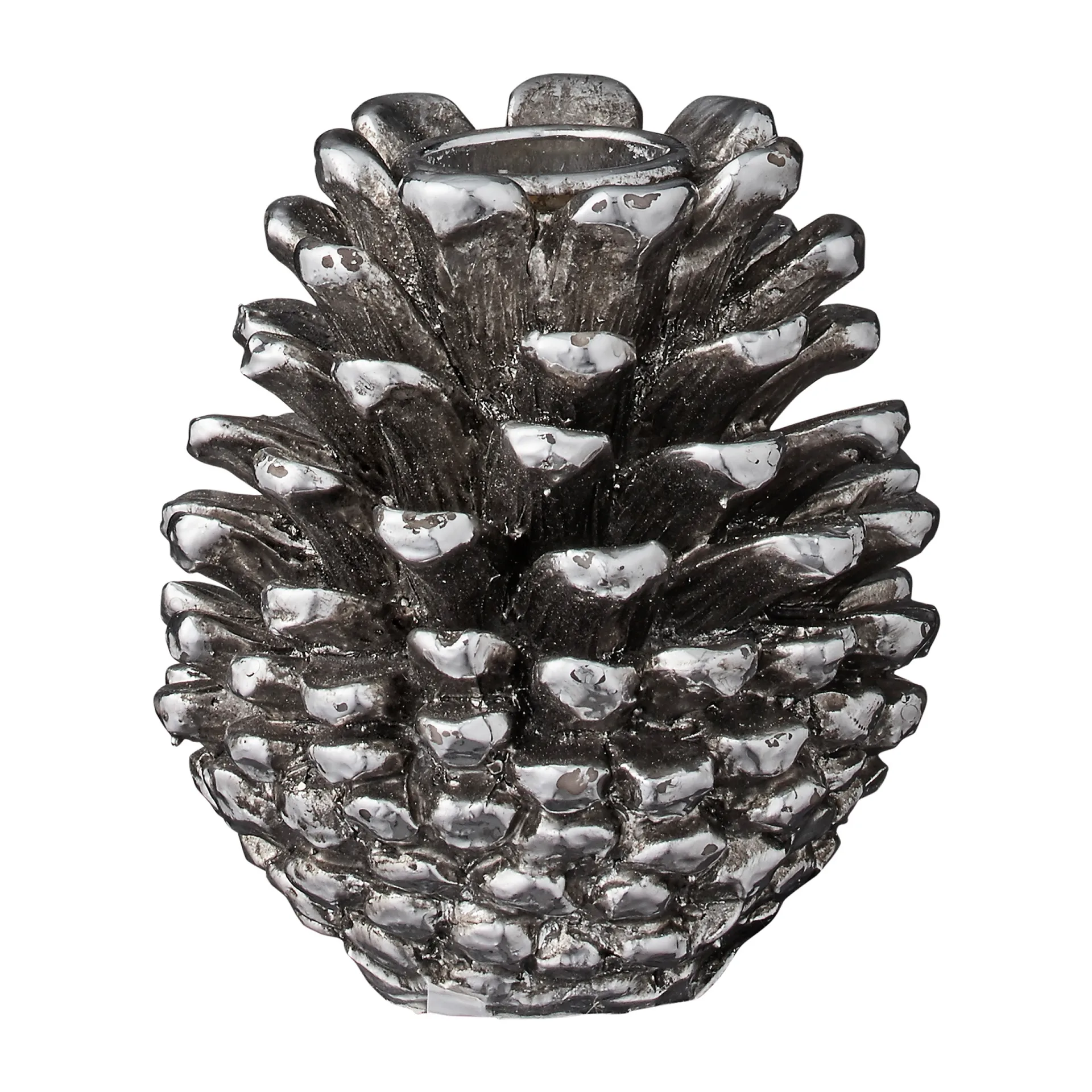 세라피나 캔들스틱 8 cm, antique silver Lene Bjerre | 르네 비에르