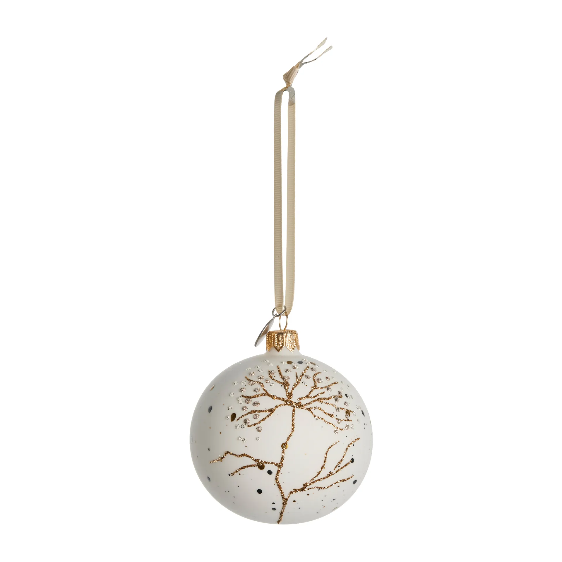 카델리아 바우블 트리 Ø8 cm, white-light gold Lene Bjerre | 르네 비에르
