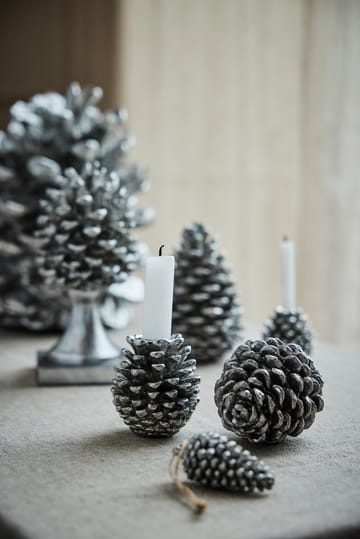세라피나 솔방울 장식 행잉 8.2 cm - Antique silver - Lene Bjerre | 르네 비에르