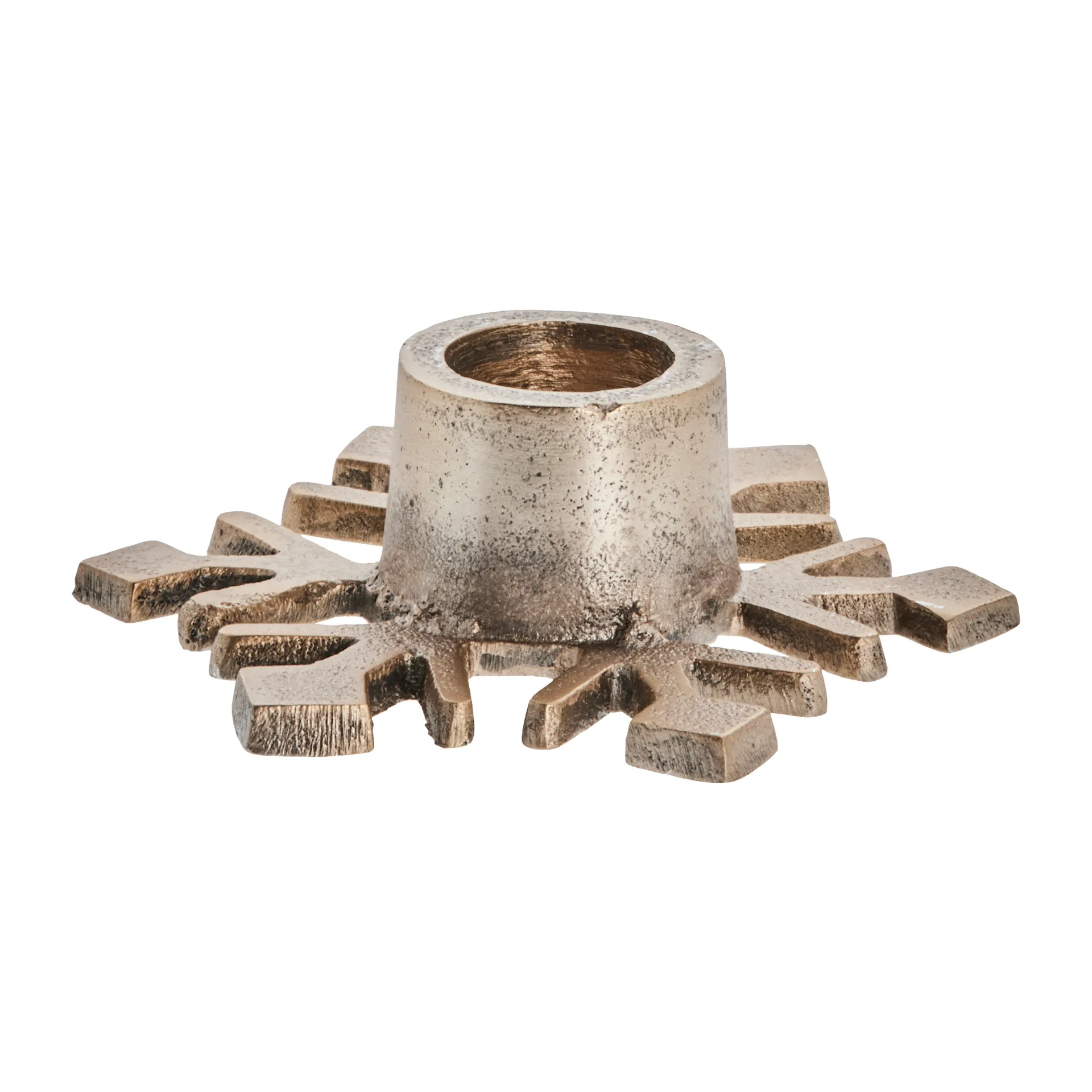 카빌 캔들스틱 스노우 플레이크 9.5 cm, light gold Lene Bjerre | 르네 비에르