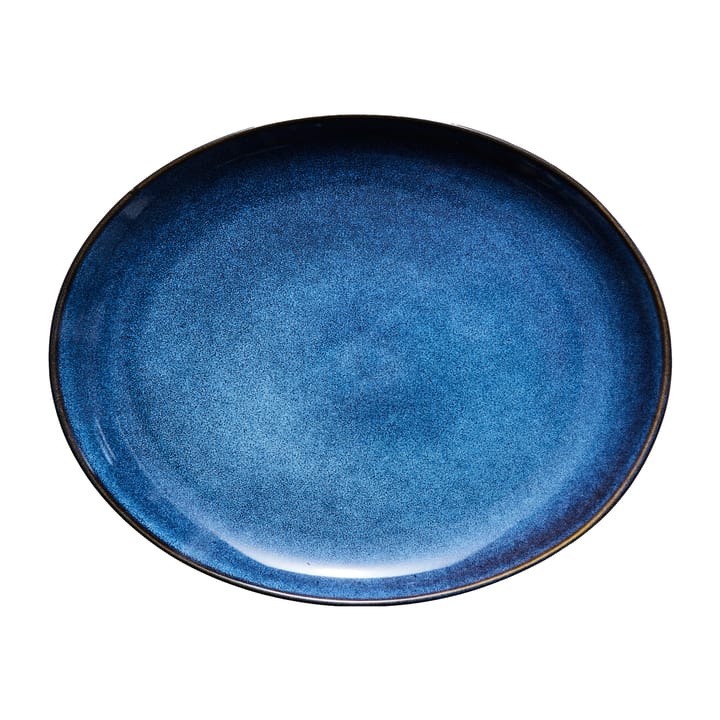 Amera 오벌 접시 29x22.5 cm - Blue - Lene Bjerre | 르네 비에르