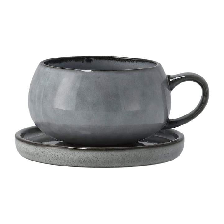 Amera 컵과 컵받침 - Grey - Lene Bjerre | 르네 비에르