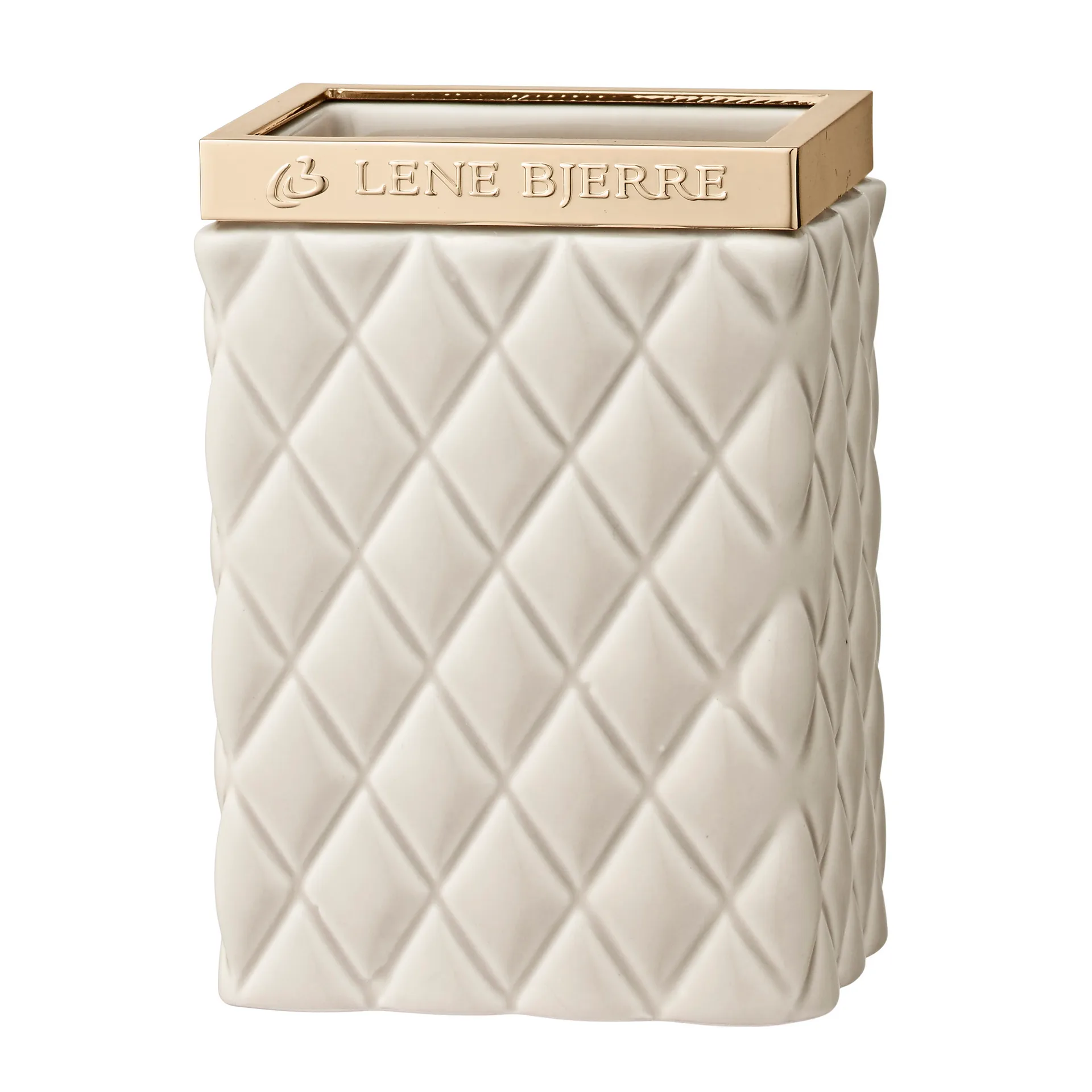 포르티아 칫솔 머그, camel-gold Lene Bjerre | 르네 비에르