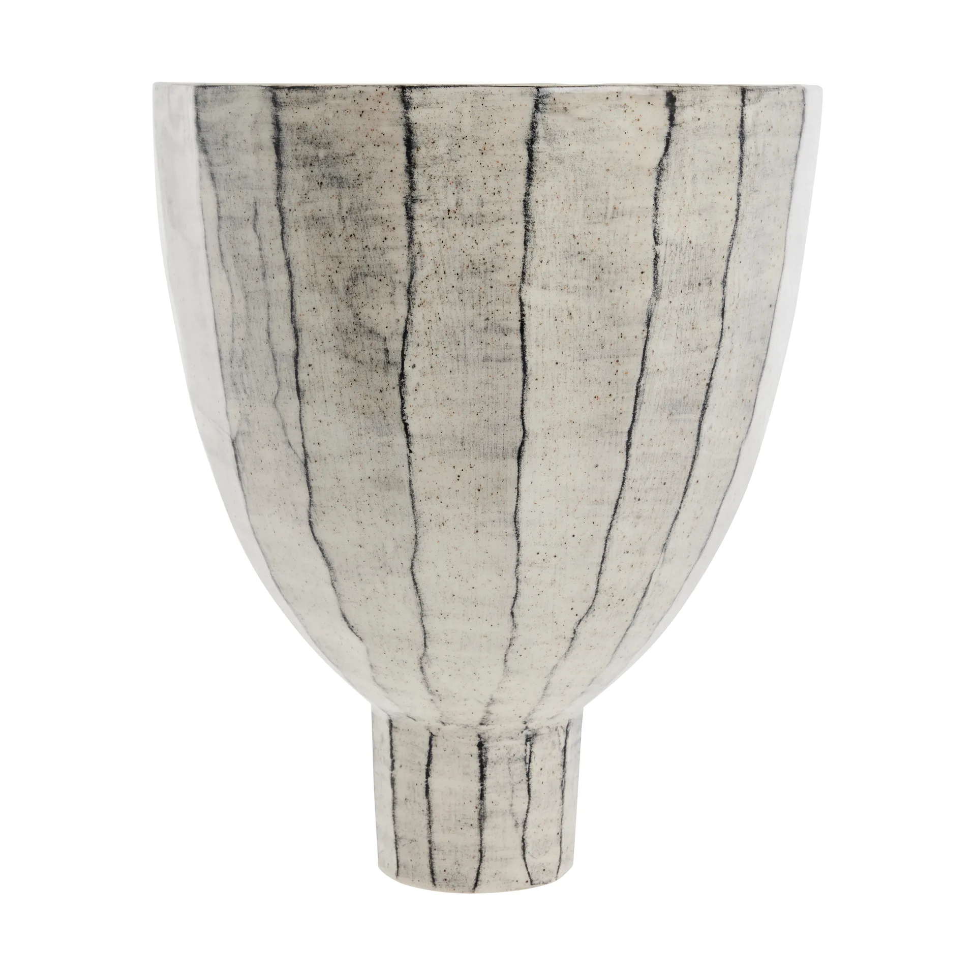 Cassie 장식품 보울 Ø28 cm, Off white-black Lene Bjerre | 르네 비에르