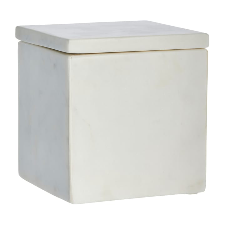 Ellia 수납 박스 마블 12x12 cm - White - Lene Bjerre | 르네 비에르