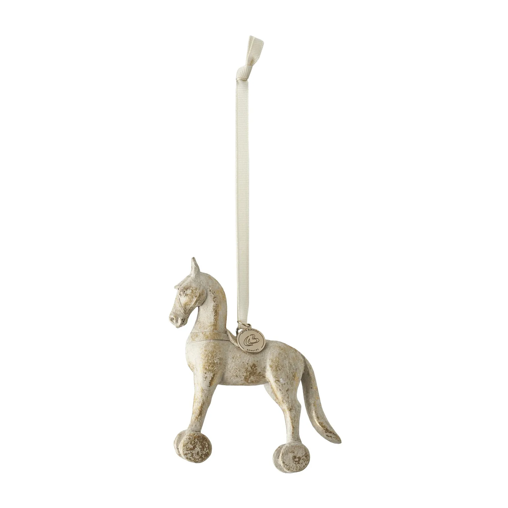세라피나크리스마스 소품 horse 11 cm, Antique gold Lene Bjerre | 르네 비에르