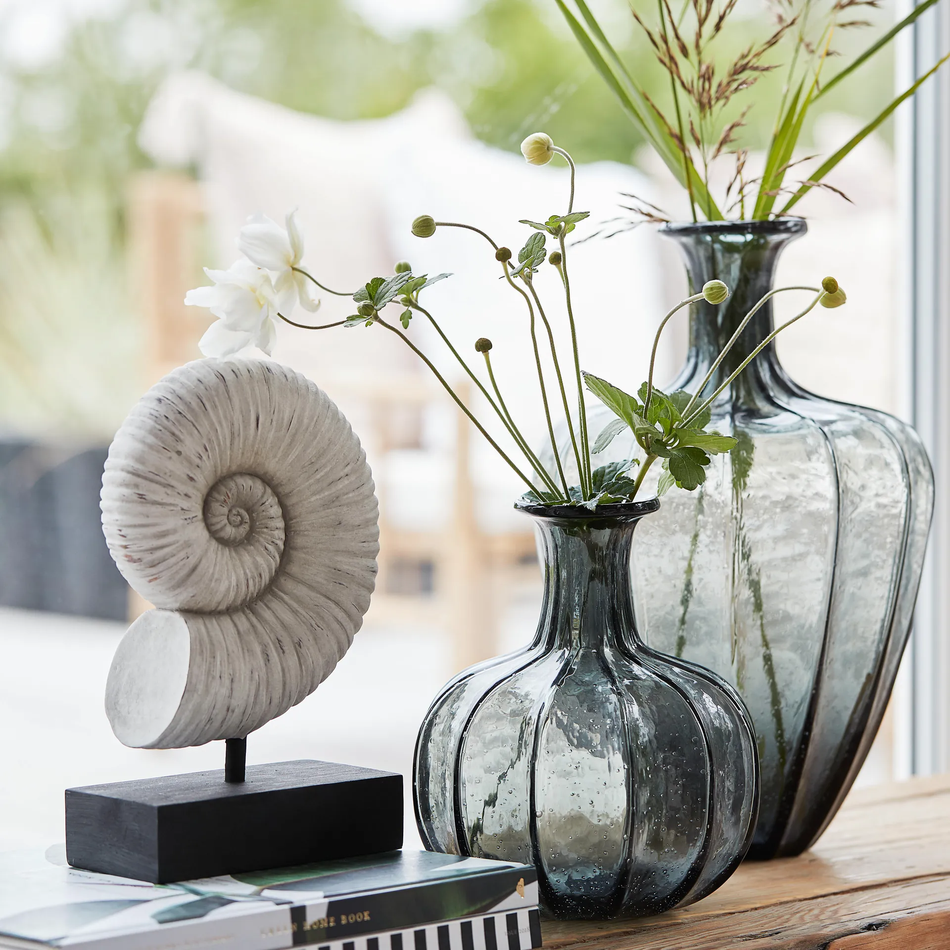 Miyanne 화병 34.5 cm, Smoked grey Lene Bjerre | 르네 비에르