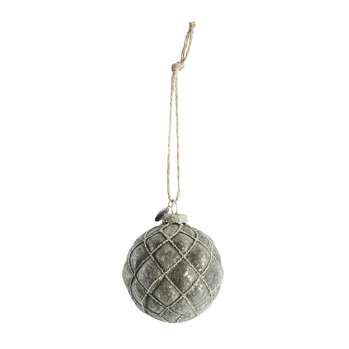 Norille 크리스마스 바우블  Ø8 cm - Dark grey - Lene Bjerre | 르네 비에르