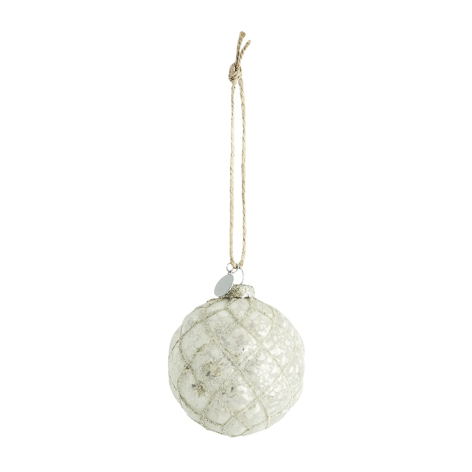 Norille 크리스마스 바우블  Ø8 cm, Off White Lene Bjerre | 르네 비에르