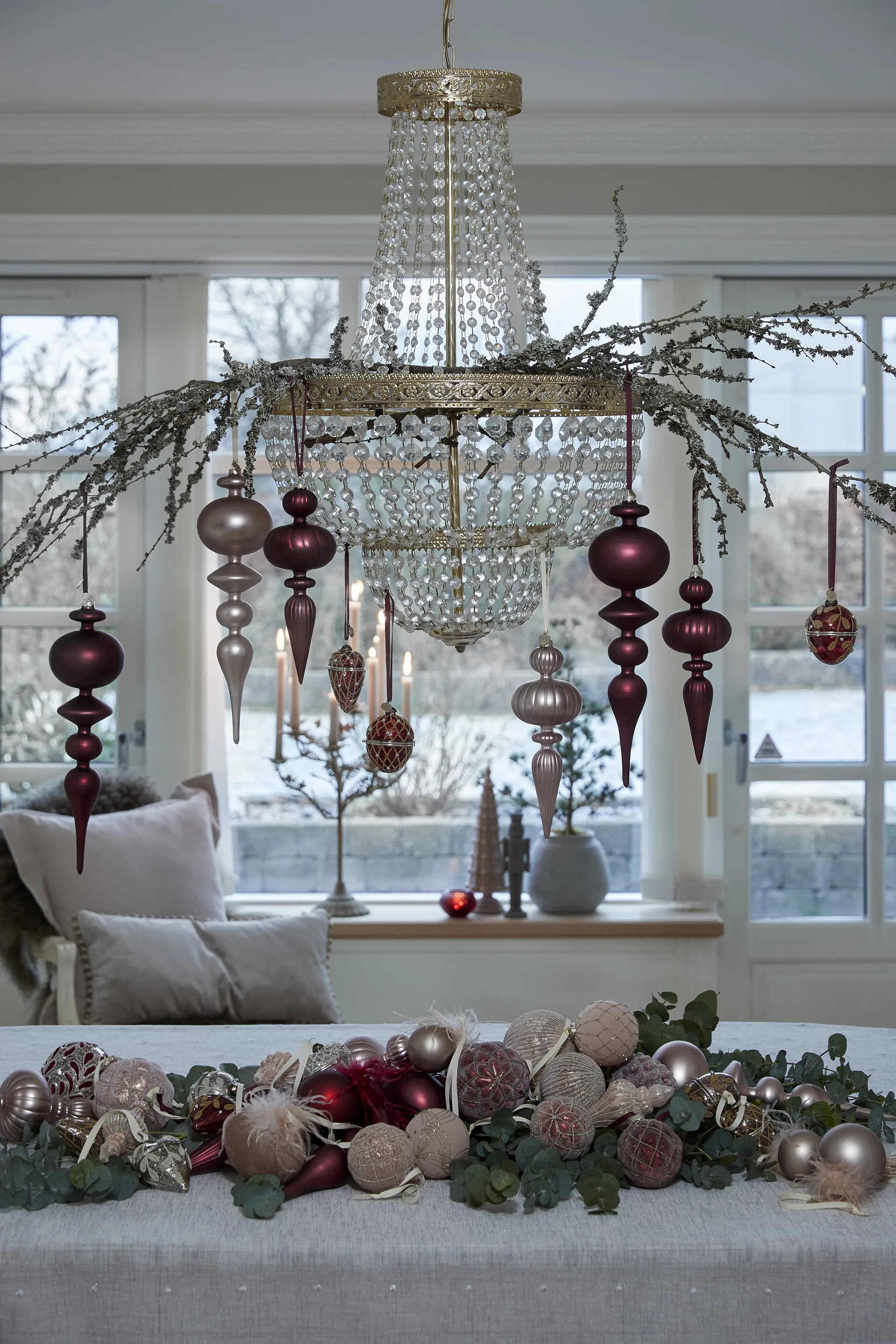 Norille 크리스마스 바우블  Ø8 cm, Pomegranate Lene Bjerre | 르네 비에르