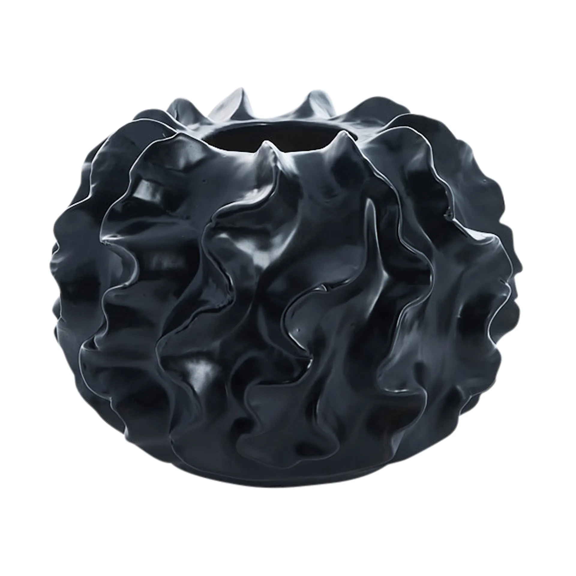 Sannia 화병 20.5 cm, Black Lene Bjerre | 르네 비에르