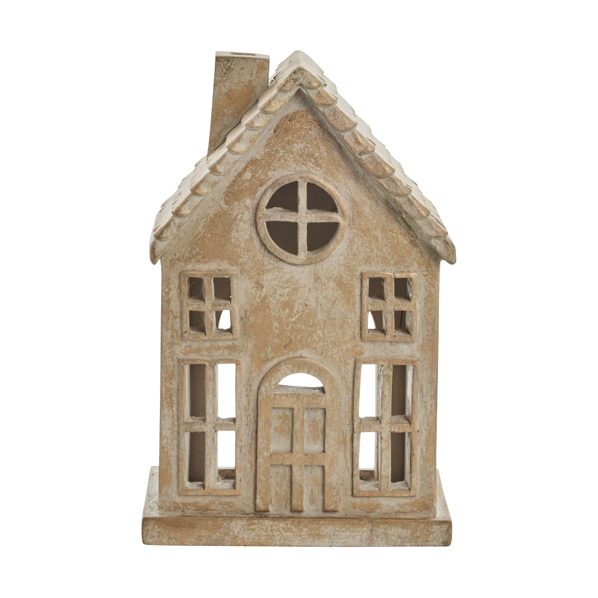 Seholia 장식 하우스 17 cm, Antique Light gold Lene Bjerre | 르네 비에르