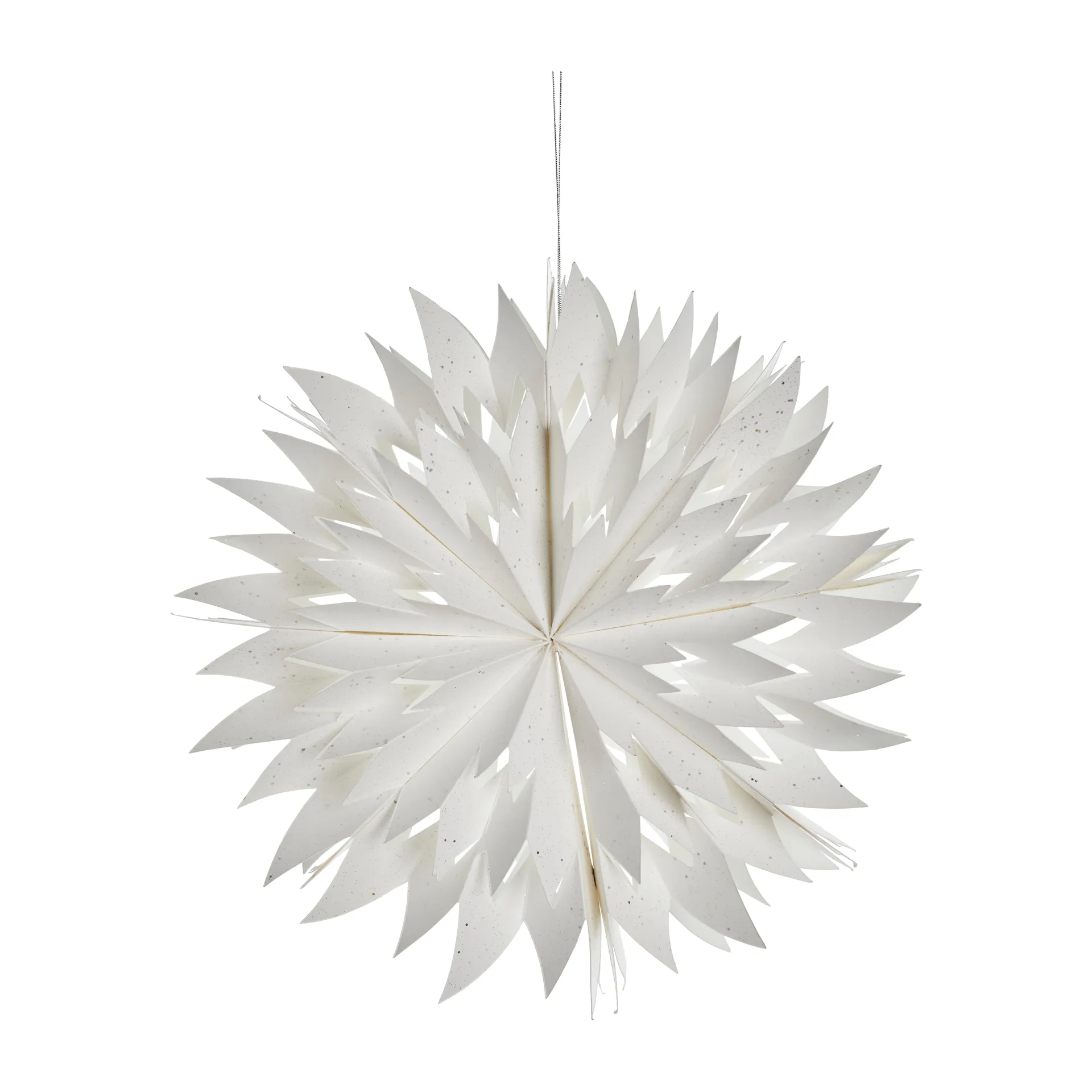 파피아 snowflake 30 cm, white Lene Bjerre | 르네 비에르